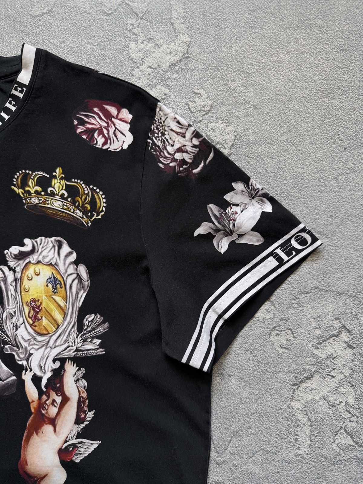 Dolce & Gabbana Dolce&Gabbana King Of My Lyfe T-Shirt Size US M / EU 48-50 / 2 - 3 Thumbnail