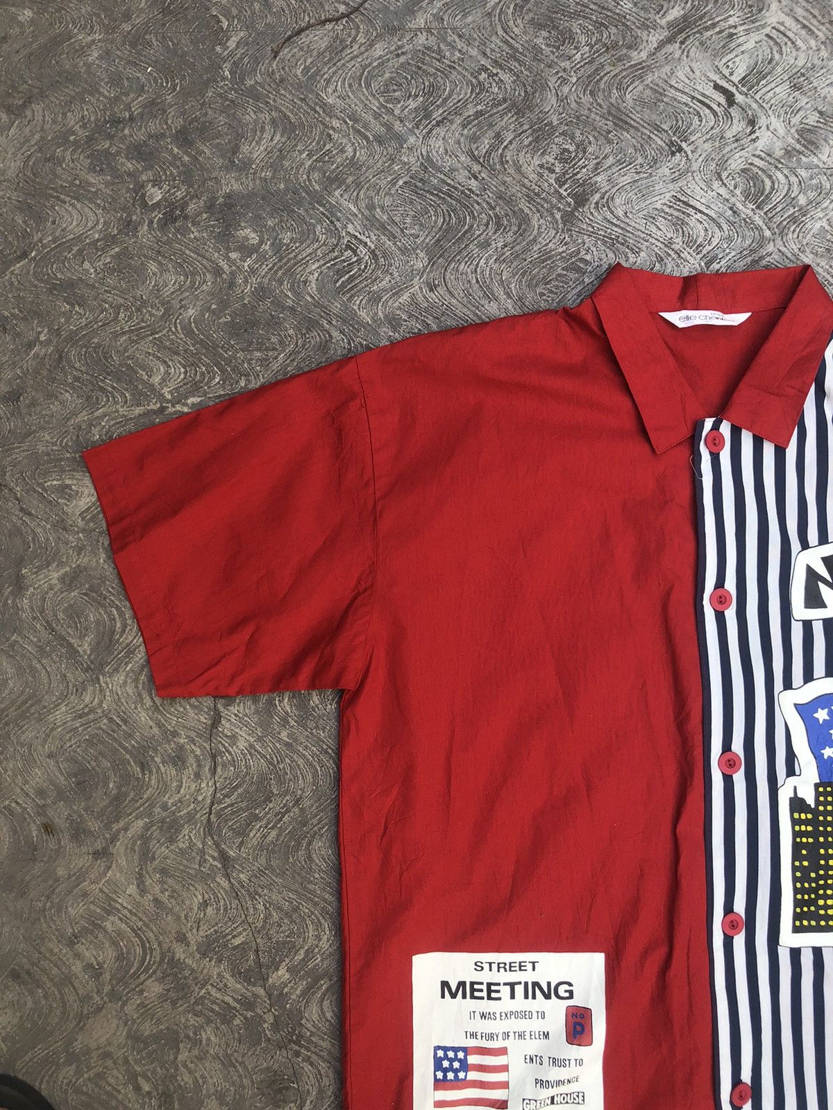 Japanese Brand Japanese Poem Gothic Button Shirt Yohji Yamamoto Style Size US L / EU 52-54 / 3 - 3 Thumbnail