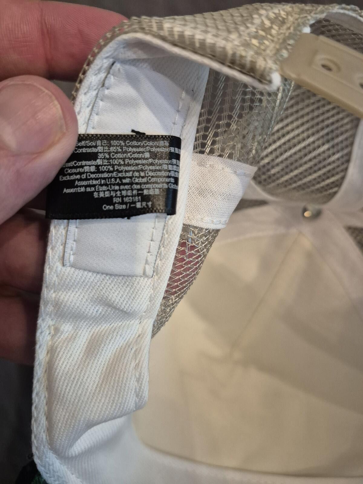 Rhude Rhude Triple R Trucker Hat Brand New Size ONE SIZE - 6 Thumbnail