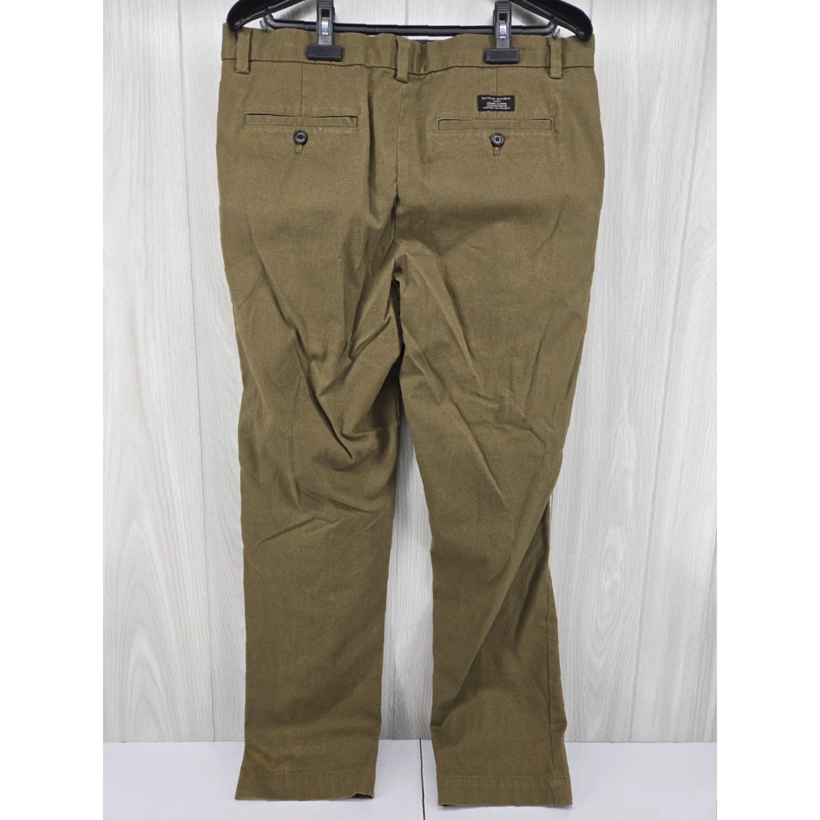 Banana Republic Banana Republic Men’s Chino Pants 35x32 Green Size US 35 - 2 Thumbnail