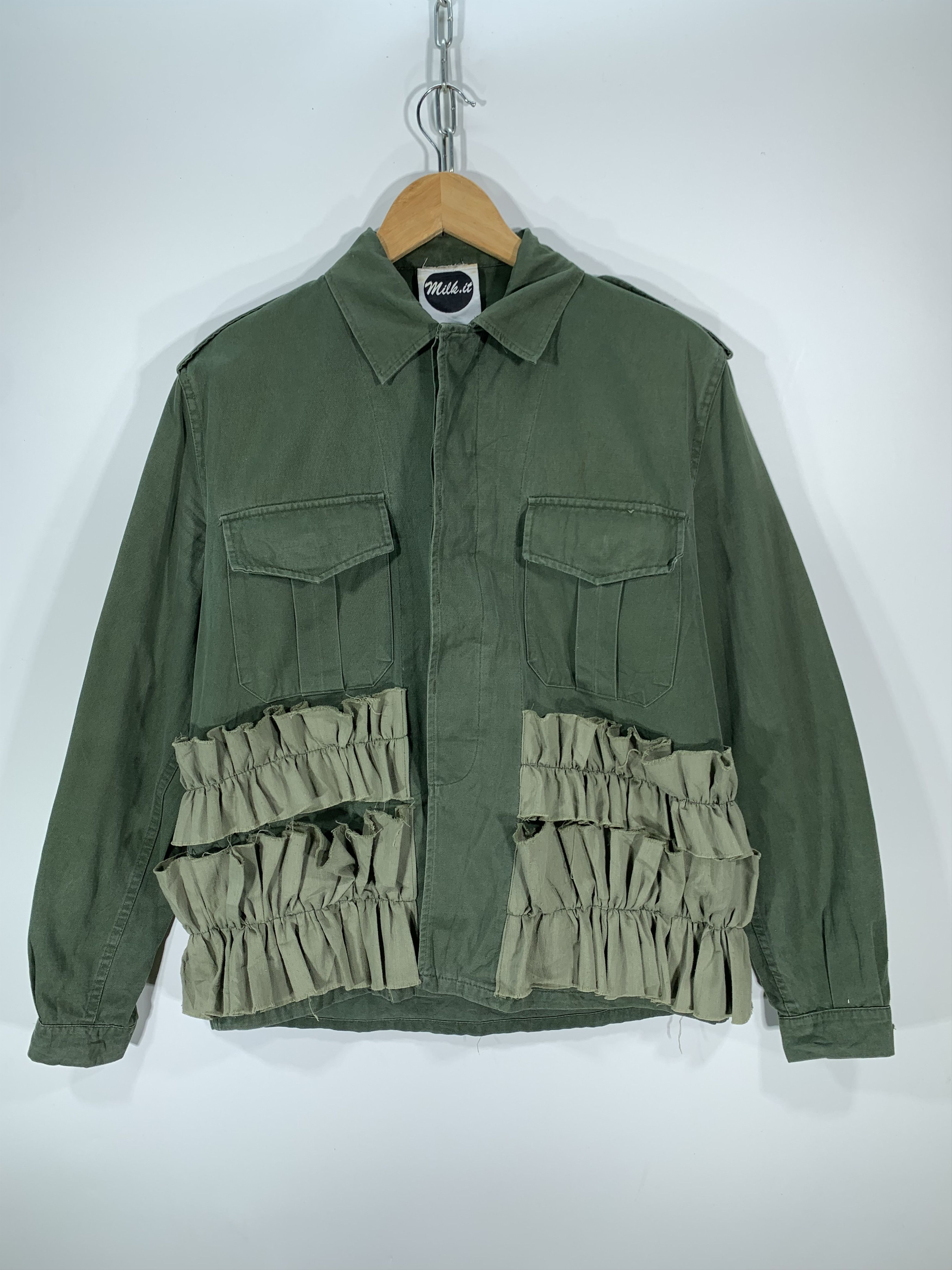 Vintage ⚡️Vintage Milk.it Military Custom Size US S / EU 44-46 / 1 - 1 Thumbnail