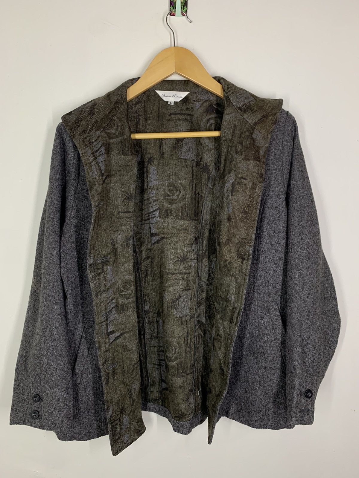 Japanese Brand × Vintage Vintage Baton Rouge Wool Jacket Size US L / EU 52-54 / 3 - 11 Thumbnail