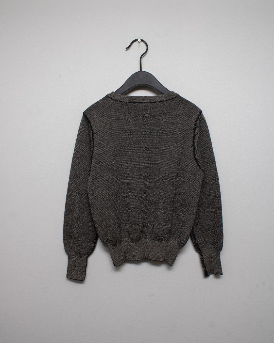 Christophe Lemaire Lemaire 2000s Intarsia Knit Music Note Sweater Size S / US 4 / IT 40 - 2 Thumbnail