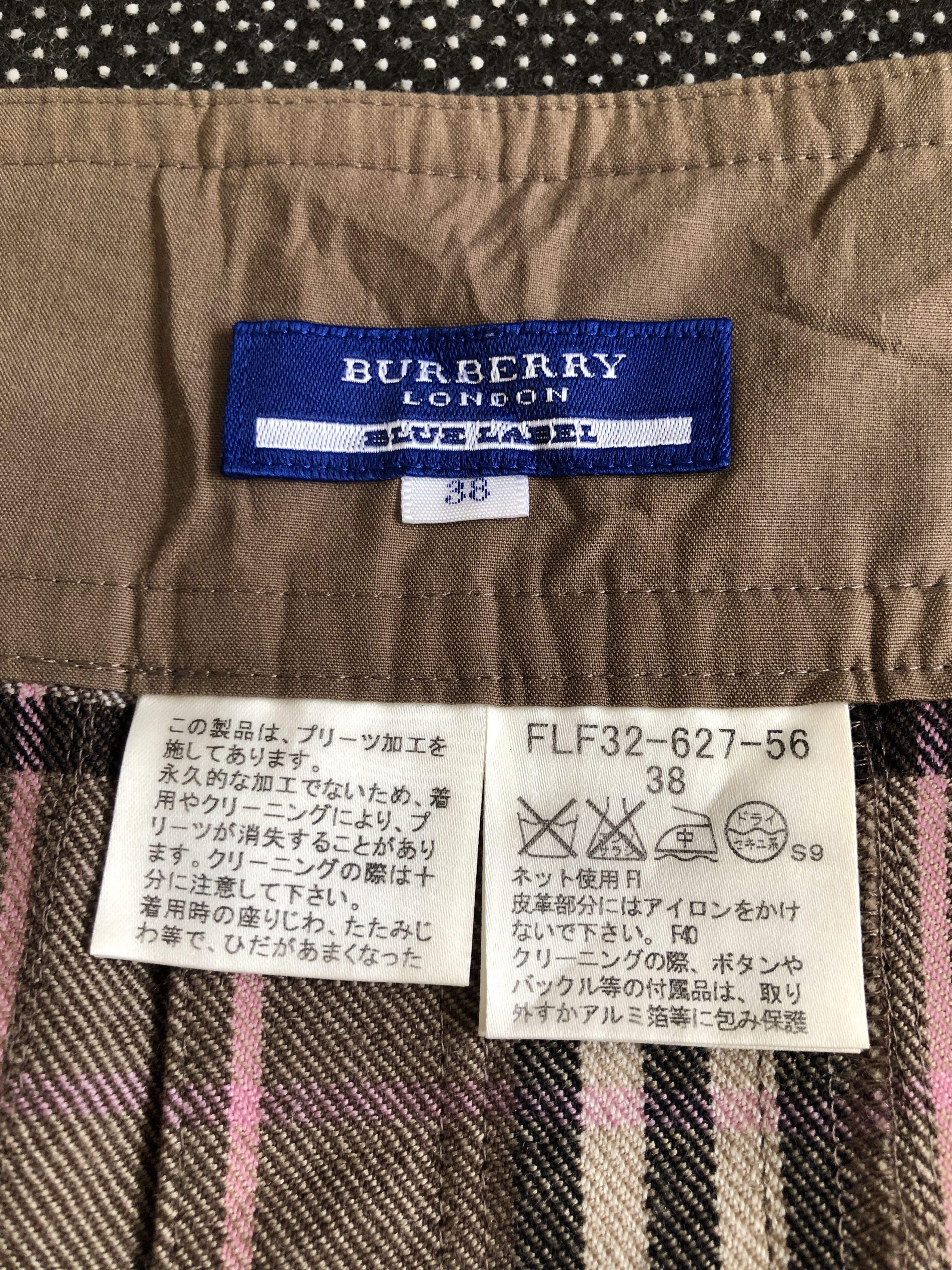 Burberry BURBERRY BLUE LABEL WOOL WRAPPING SKIRT Size 28" / US 6 / IT 42 - 11 Thumbnail