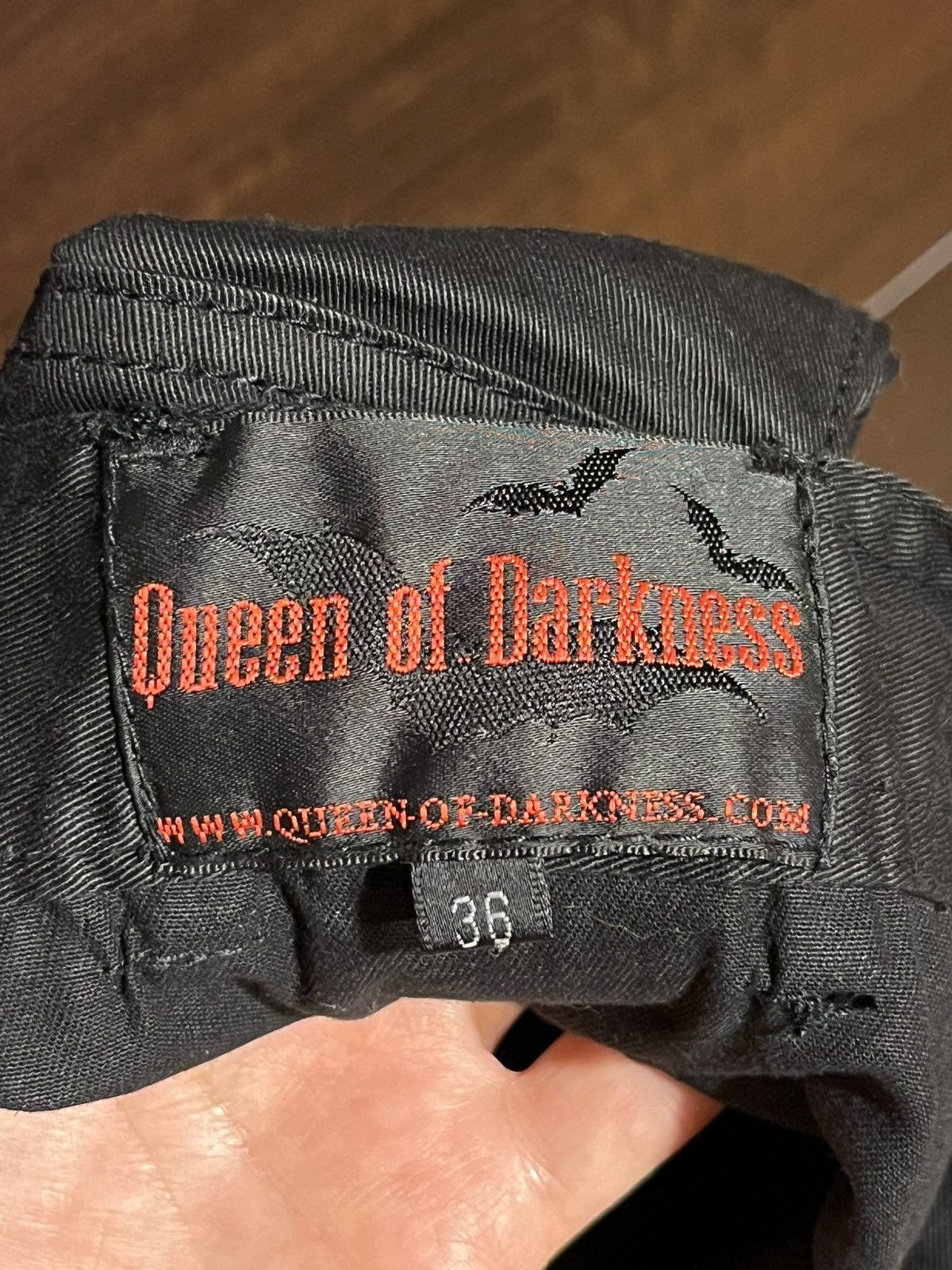 Other Queen of Darkness long gothic cargo skirt Y2K punk skirt Size 28" / US 6 / IT 42 - 11 Thumbnail