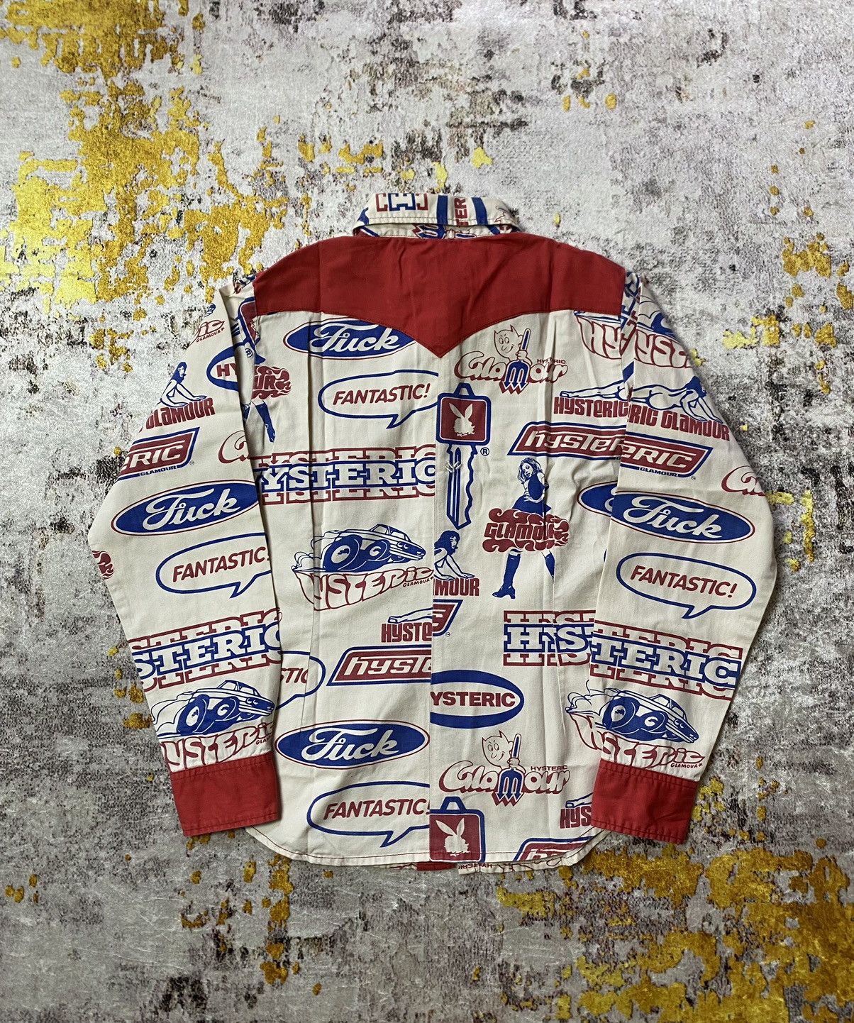Hysteric Glamour × Japanese Brand Vintage Hysteric Glamour All over shirt Size US M / EU 48-50 / 2 - 2 Thumbnail