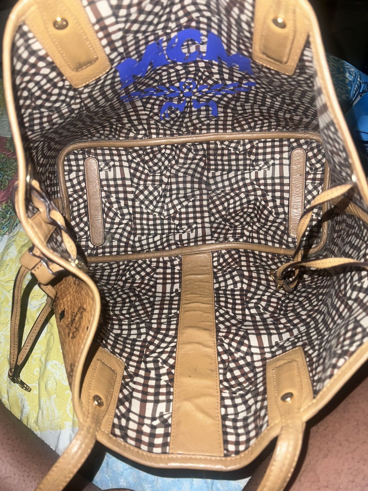 MCM Brown MCM bag Size ONE SIZE - 6 Thumbnail
