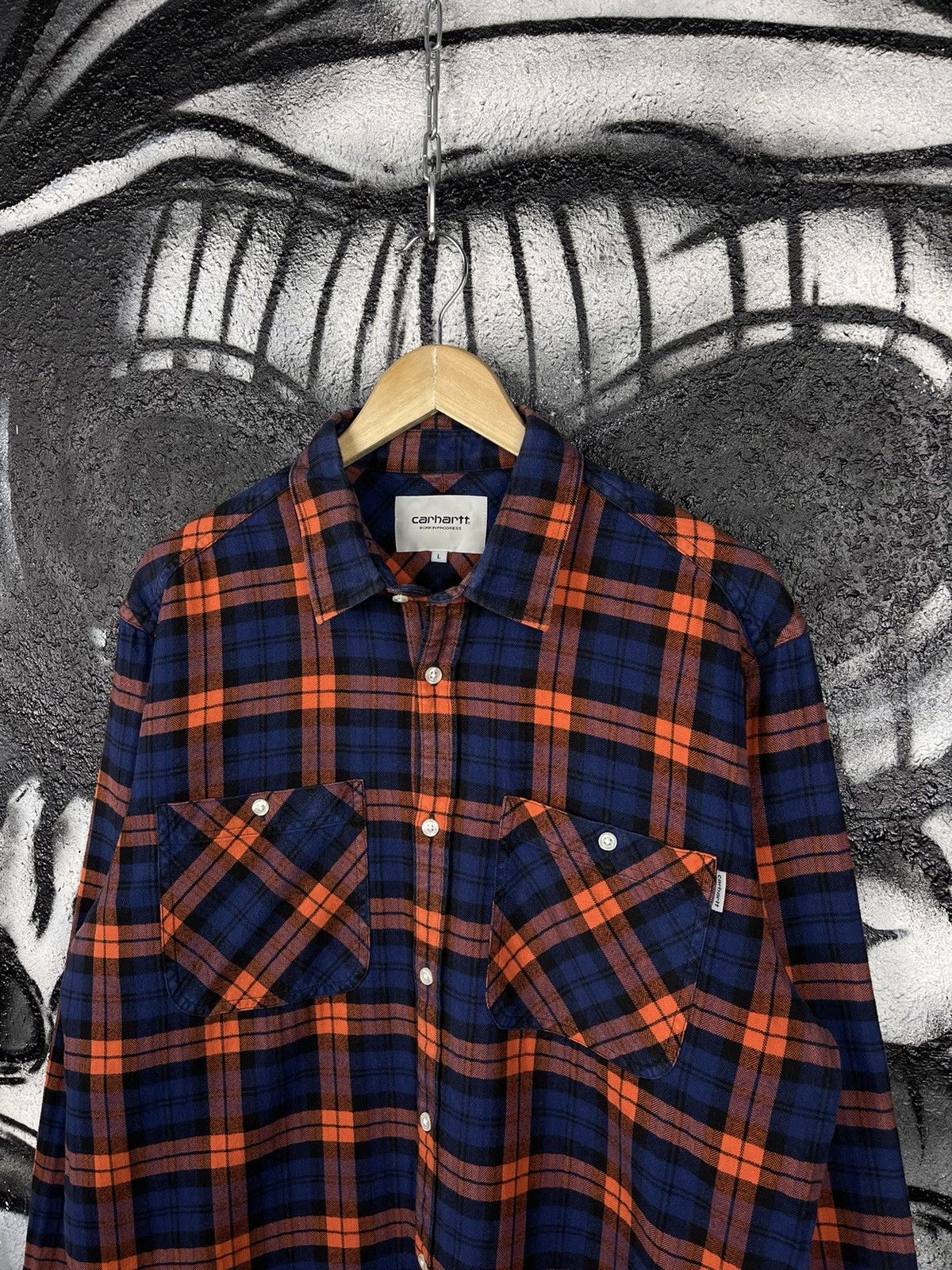 Carhartt Carhartt WIP L/S Sloman Shirt Flannel Button Up Size L Size US L / EU 52-54 / 3 - 3 Thumbnail