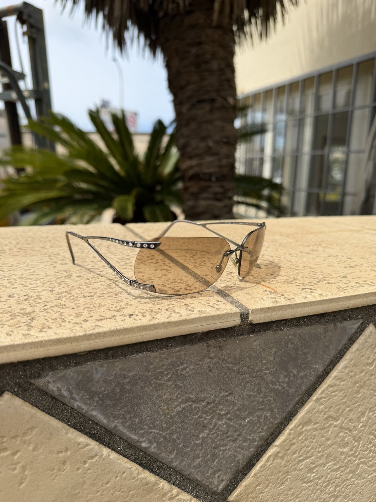 Versace Versace Sunglasses Silver mod.86 Size ONE SIZE - 1 Thumbnail