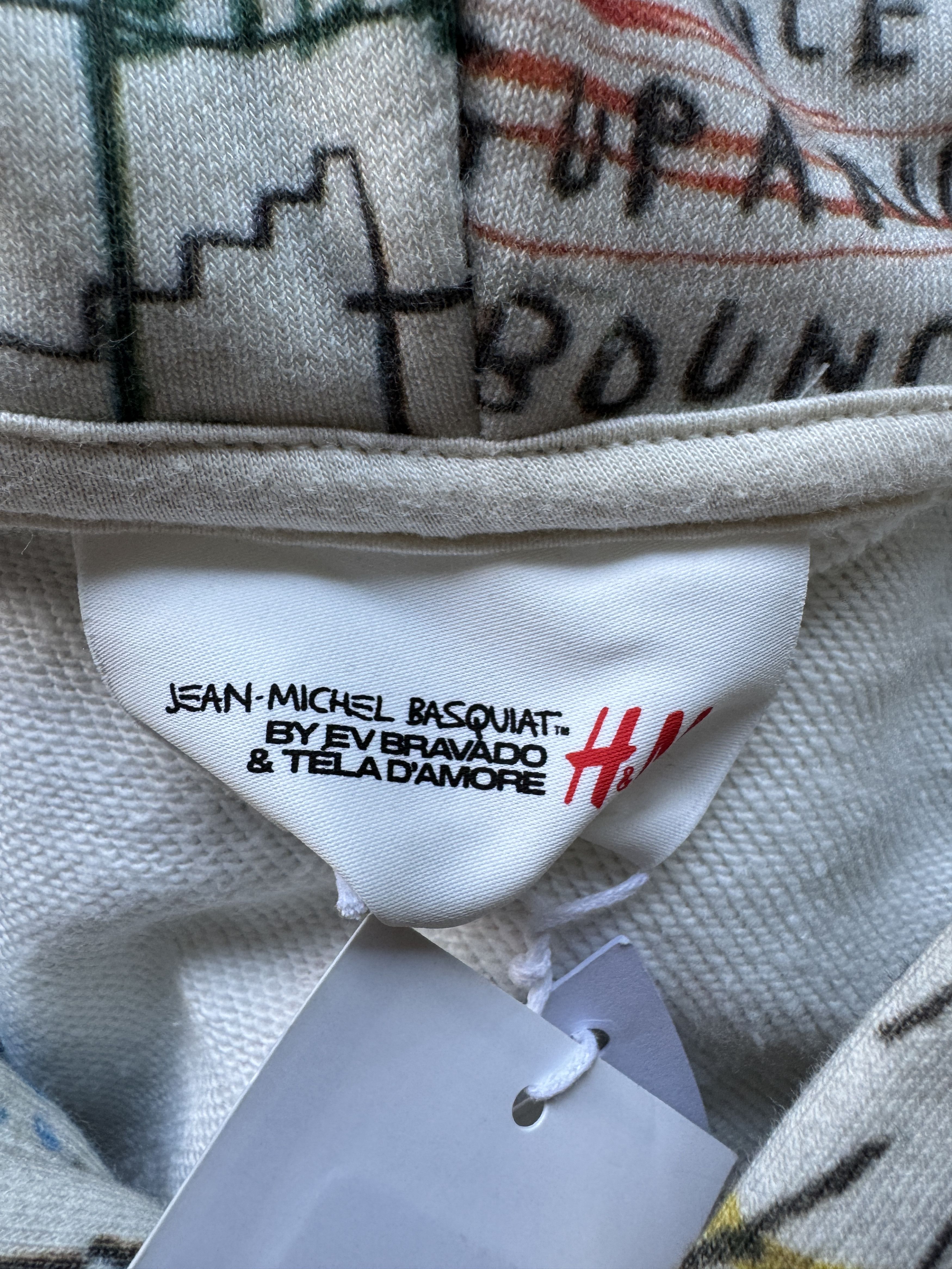 H&M × Jean-Michel Basquiat × Who Decides War Hysteric Graffiti Hoodie Size US XL / EU 56 / 4 - 13 Thumbnail