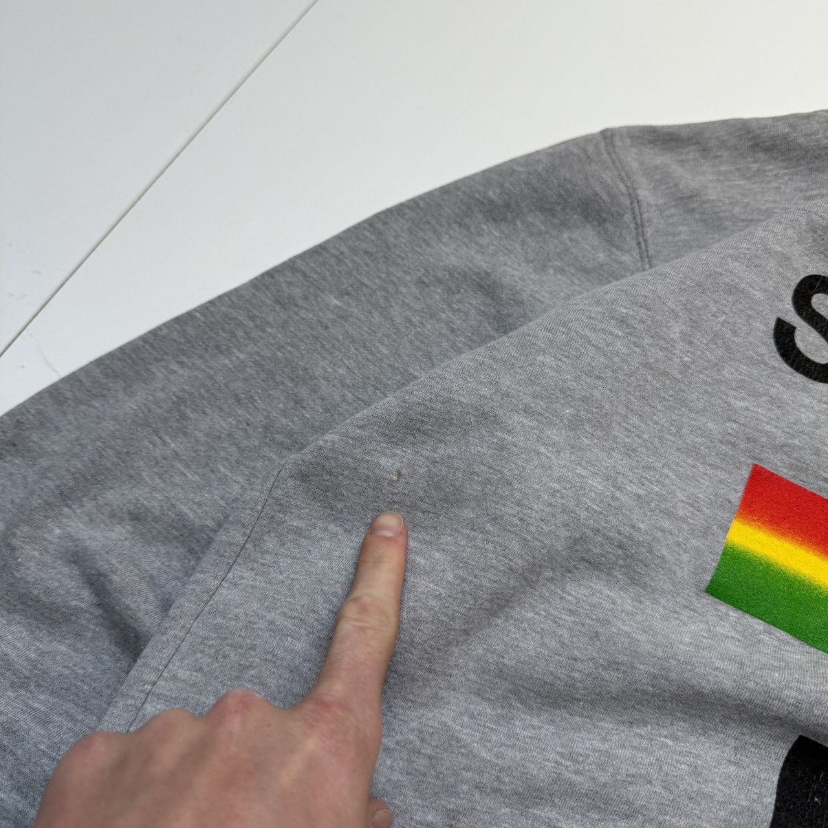 Stussy Vintage stussy y2k rasta sweatshirt crewneck Size US XL / EU 56 / 4 - 7 Thumbnail