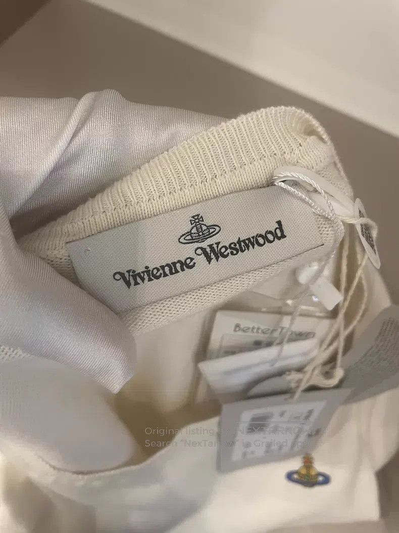 Vivienne Westwood Vivienne Westwood Beige Cotton T-Shirt Size S / US 4 / IT 40 - 3 Thumbnail