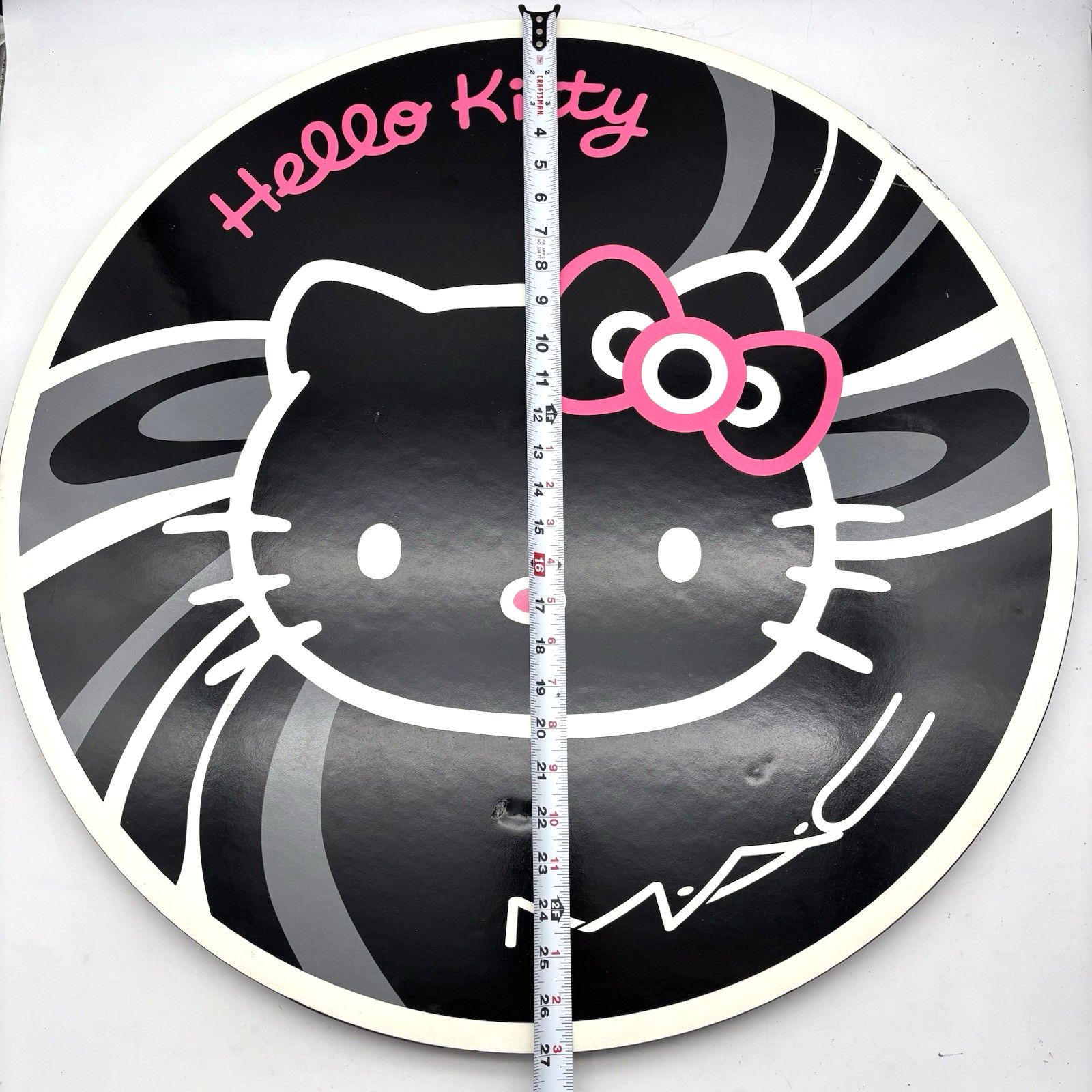 Other 2008 MAC Cosmetics x Hello Kitty Foam Hardback Wall Sign 27" Size ONE SIZE - 6 Thumbnail