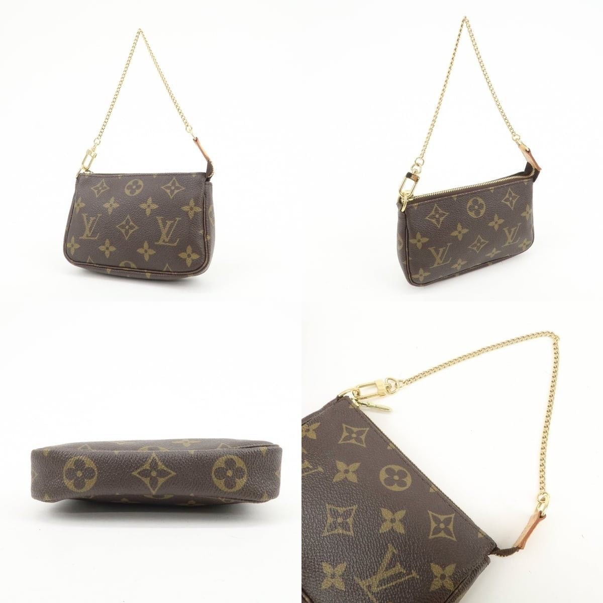 Louis Vuitton Louis Vuitton Monogram Mini Pochette Accessoires Size ONE SIZE - 3 Thumbnail
