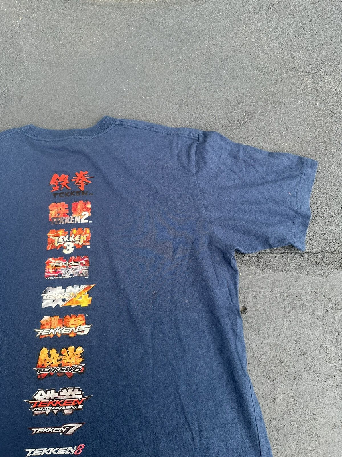 Playstation Fighting Game Legends UT TEKKEN 1-8 Tshirt Size US L / EU 52-54 / 3 - 4 Thumbnail