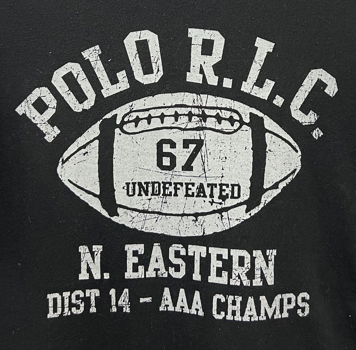 Polo Ralph Lauren × Vintage VINTAGE POLO BY RALPH LAUREN 67 UNDEFEATED N.EASTERN SHIRT Size US M / EU 48-50 / 2 - 3 Thumbnail