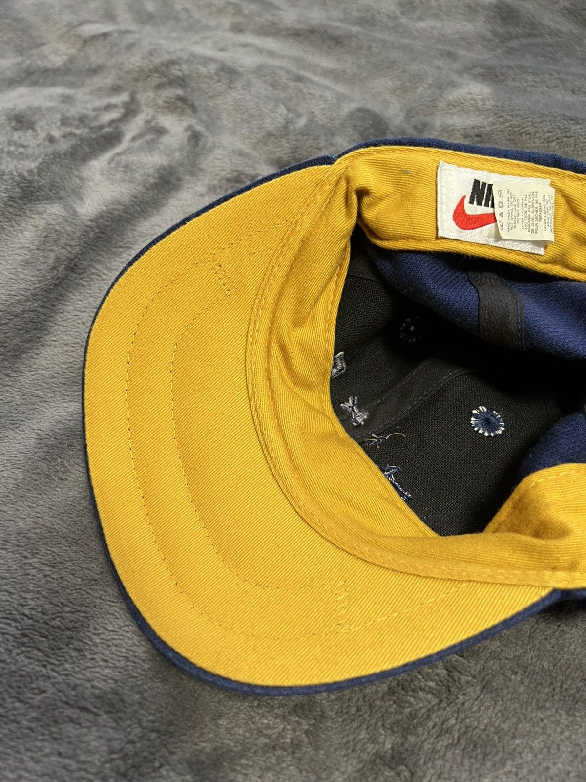 Nike Man’s Nike Vintage Hat (Cap) Blue Size ONE SIZE - 6 Thumbnail