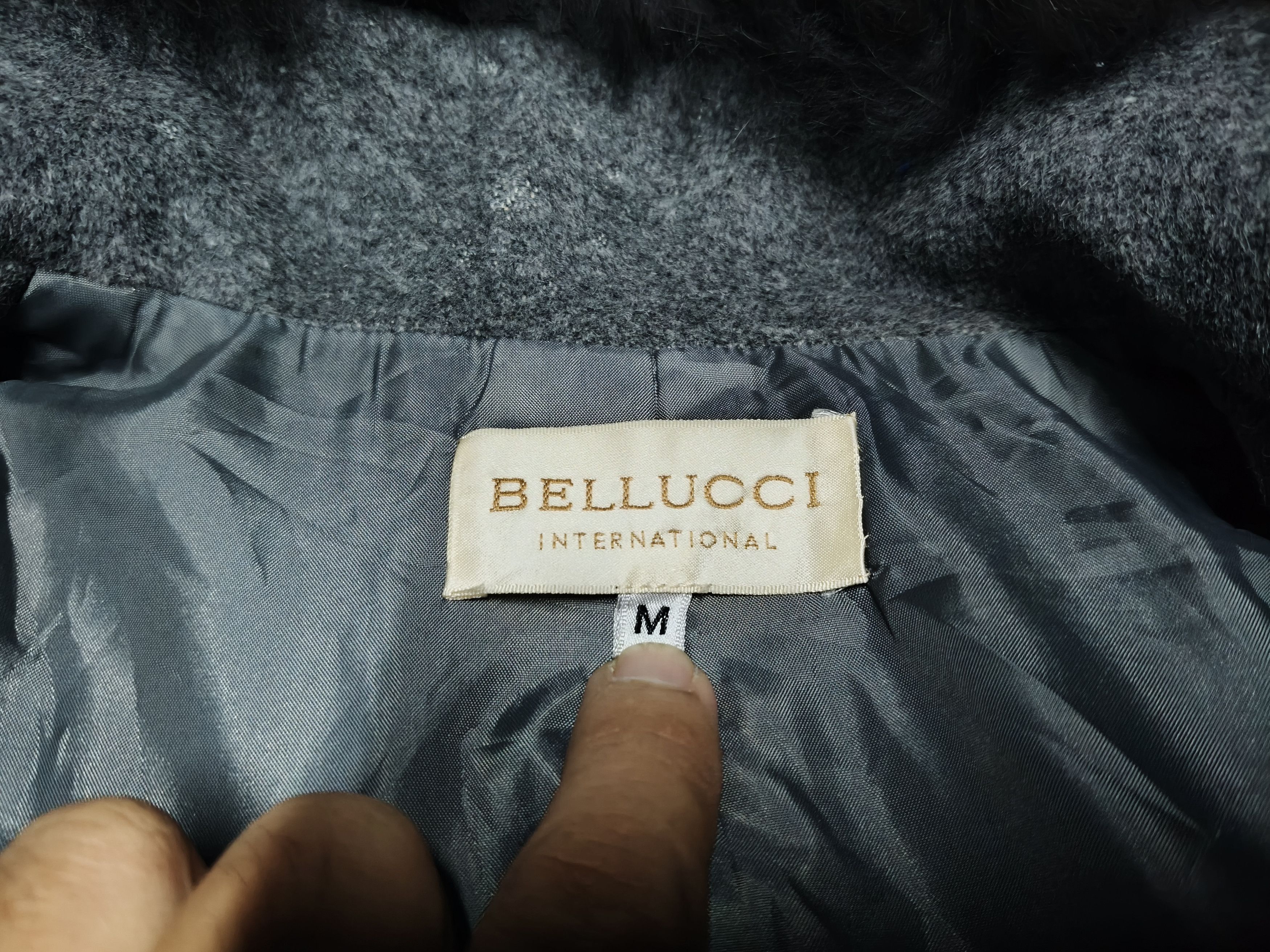 Japanese Brand Bellucci faux fur wool Coat Size M / US 6-8 / IT 42-44 - 15 Thumbnail