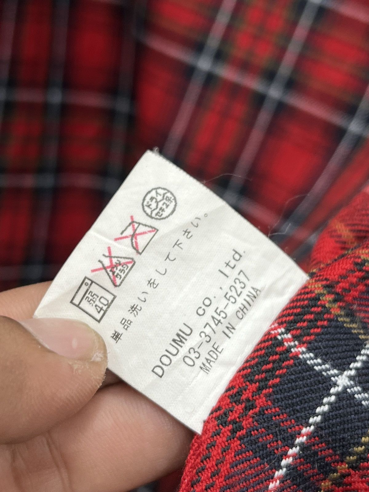 Mastercraft Union 🔥🔥🔥ARCHIVE THE PROGRESS DEZ TARTAN ZIPPER JACKET Size US L / EU 52-54 / 3 - 10 Thumbnail
