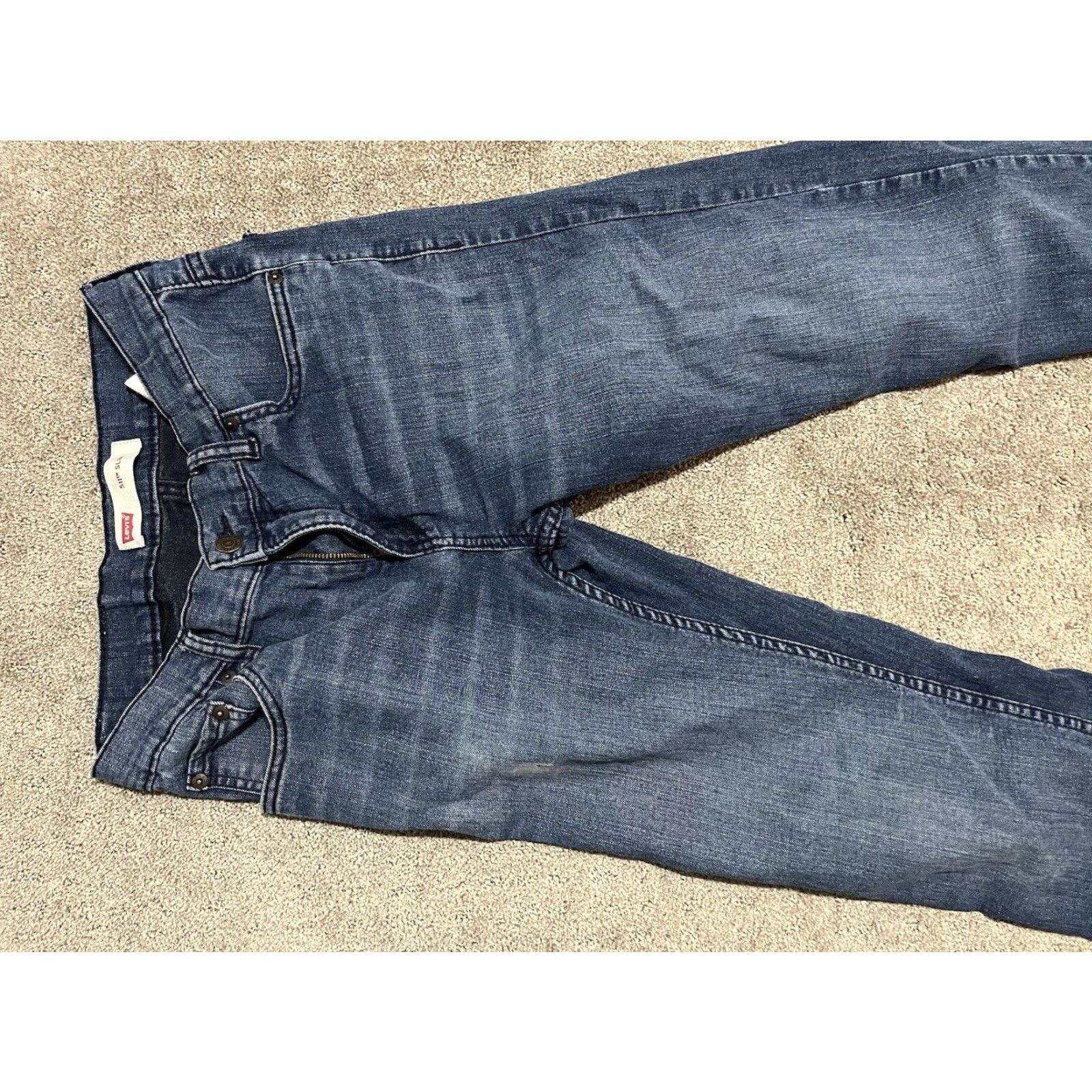 Levi's Levi's Jeans 511 Slim Jeans Boy s Casual 18R 29x29 Dark Blue Cotton Blend Size 29 18 Regular Blue Mens Womens Girls? Size 40" / US 18 - 4 Thumbnail