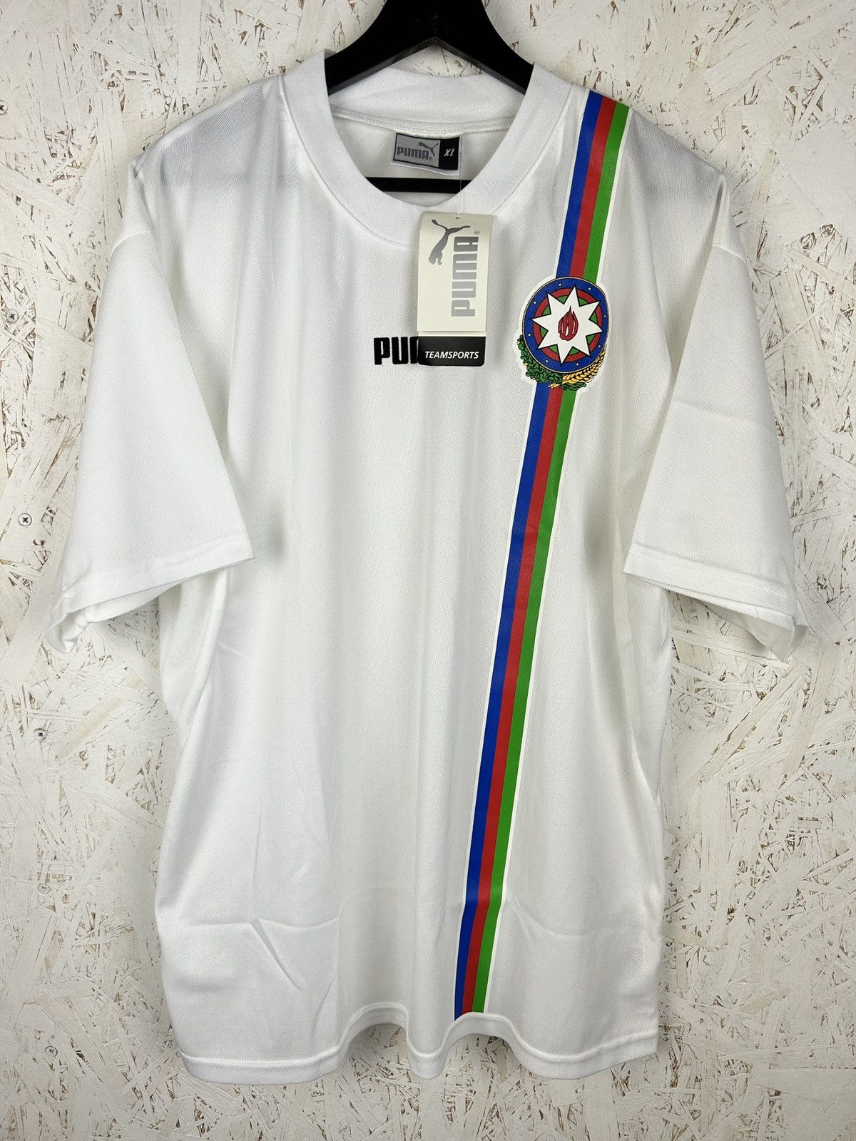 Puma NWT Puma Azerbaijan 2004 Home Kit Soccer Jersey XL Size US XL / EU 56 / 4 - 1 Thumbnail