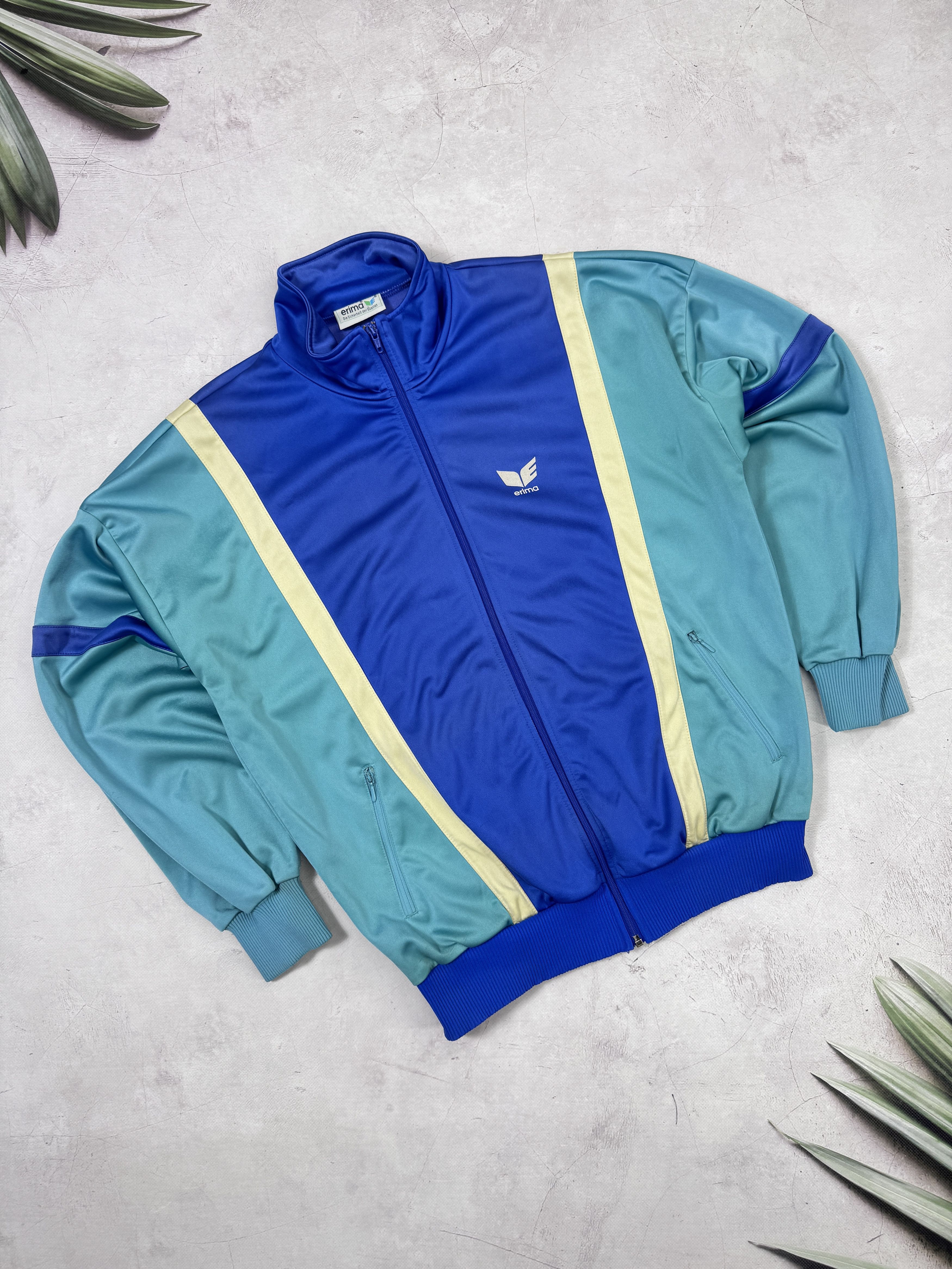 Erima Vintage Erima Track Jacket Mercedes-Benz Back Logo Size US L / EU 52-54 / 3 - 8 Thumbnail