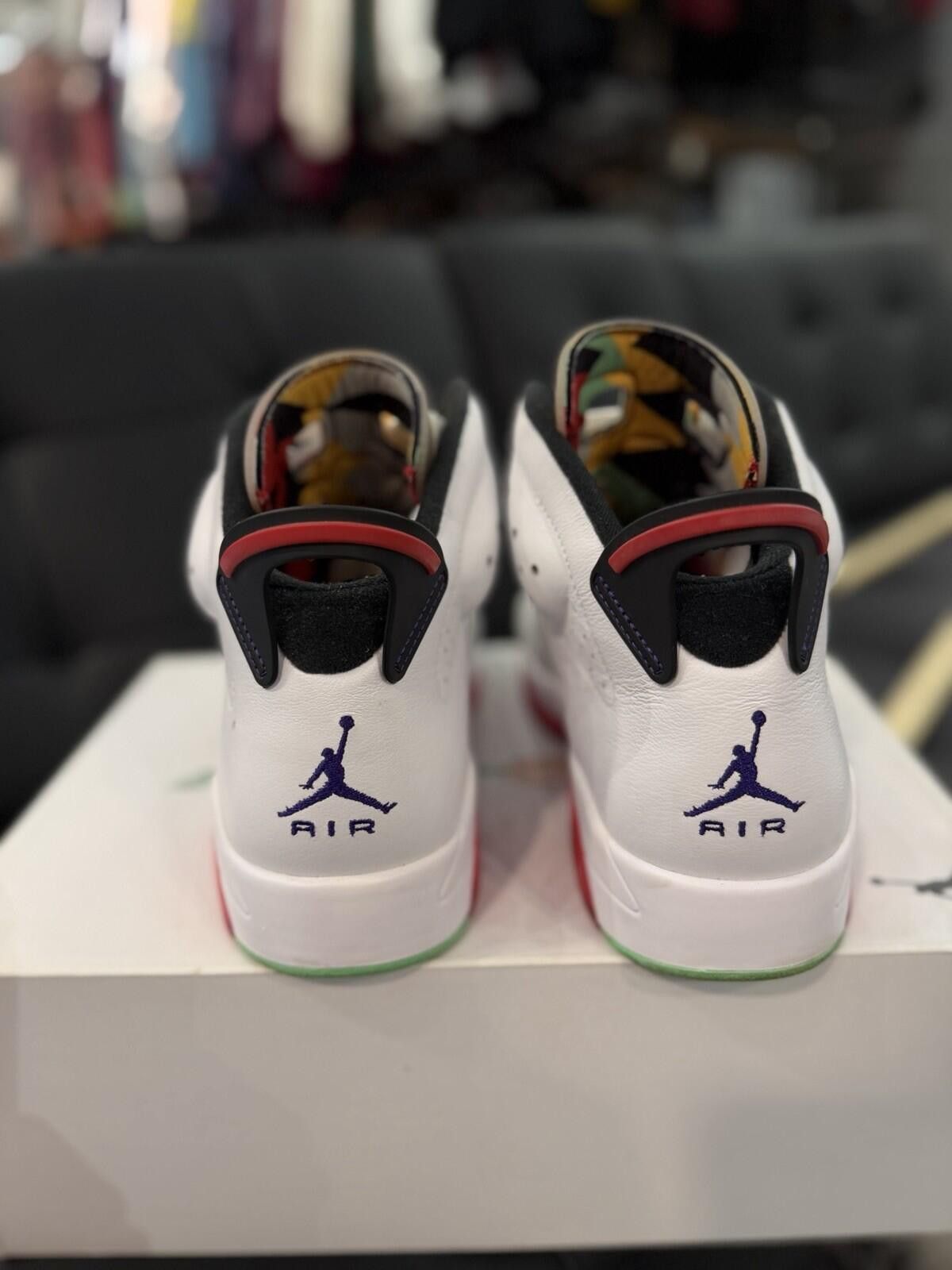 Jordan Brand Air Jordan 6 Retro Men's Size 10 Hare Sneakers Size US 10 / EU 43 - 6 Thumbnail