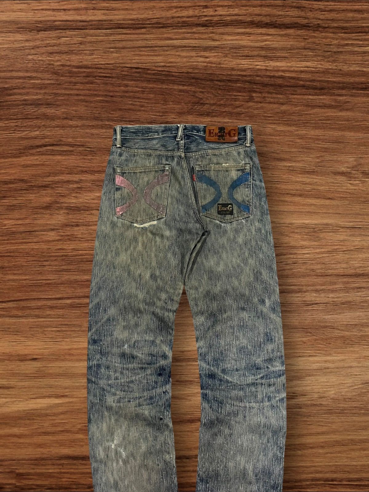 Kapital Vintage 18oz Eight G Union Made Selvedge Distressed Jeans Size US 30 / EU 46 - 9 Thumbnail