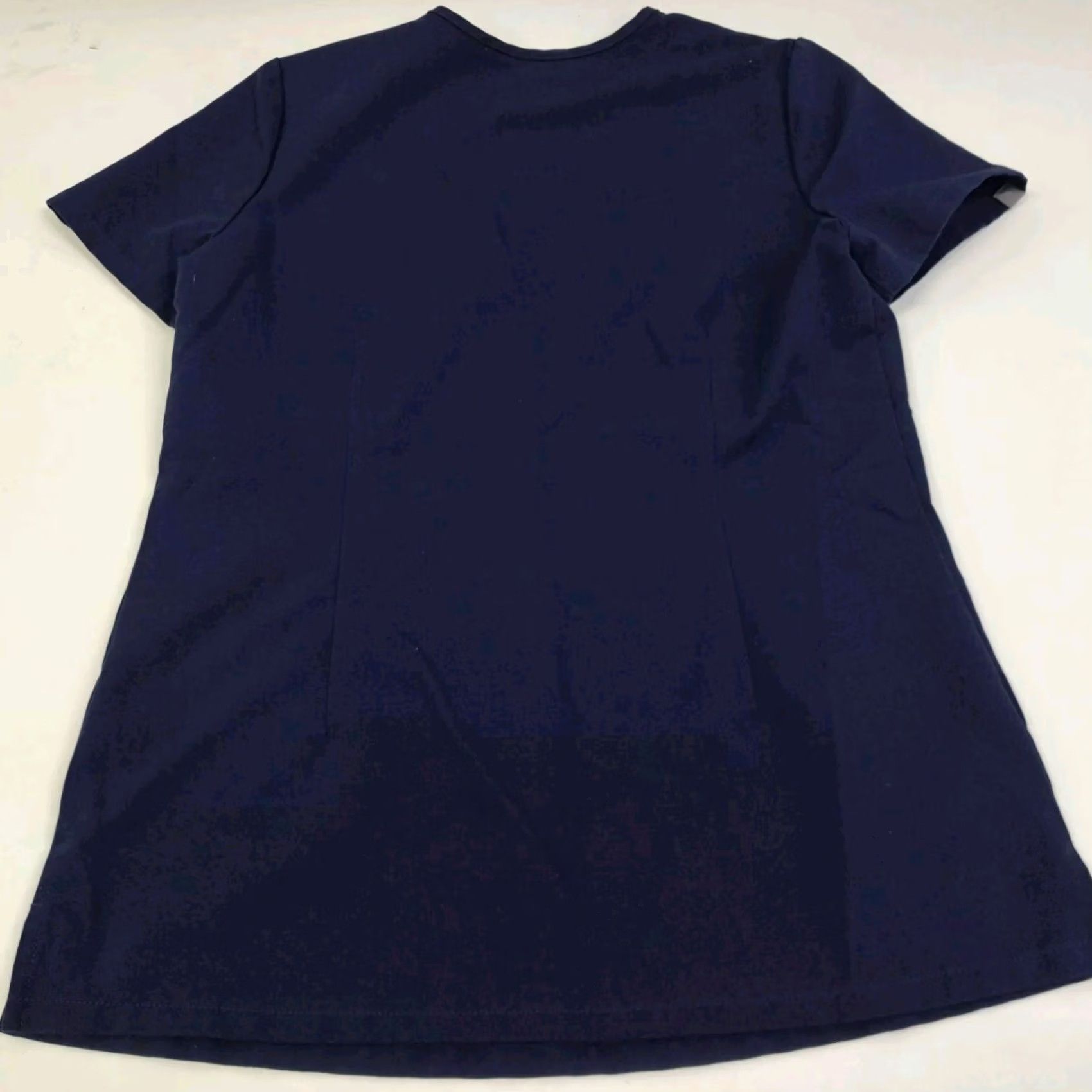 Vintage FIGS Scrub Top One Pocket Shirt FW1000 Womens 2XS Blue V Neck Solid Medical Size XXS / US 00 / IT 34 - 3 Thumbnail