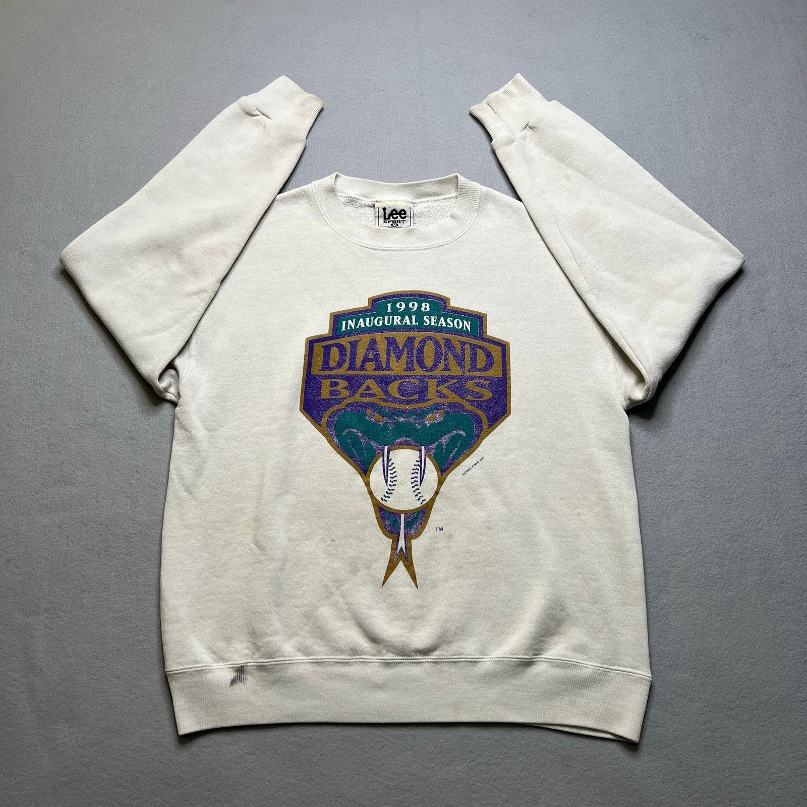 Vintage Vintage 1998 Arizona Diamondbacks Crewneck M Sweatshirt USA Size US M / EU 48-50 / 2 - 9 Thumbnail