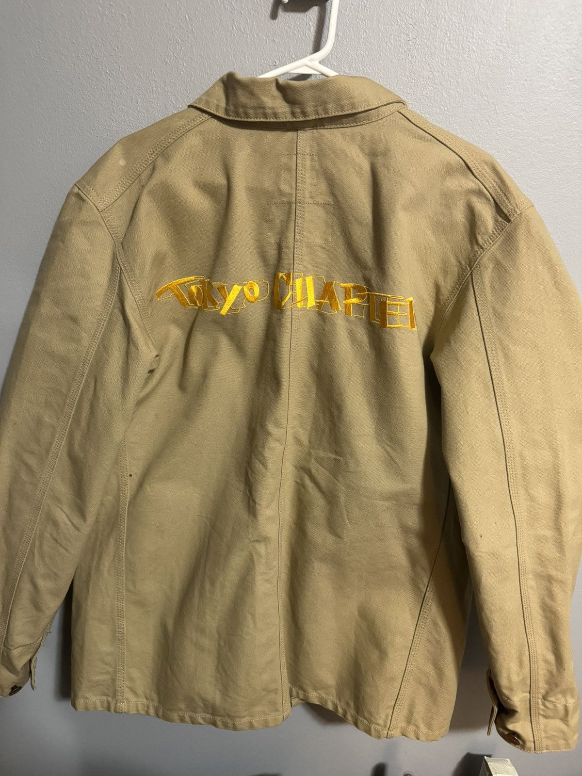 Carhartt × Stussy Stussy Carhartt Chore Jacket Tokyo 10th Anniversary Size US L / EU 52-54 / 3 - 2 Thumbnail