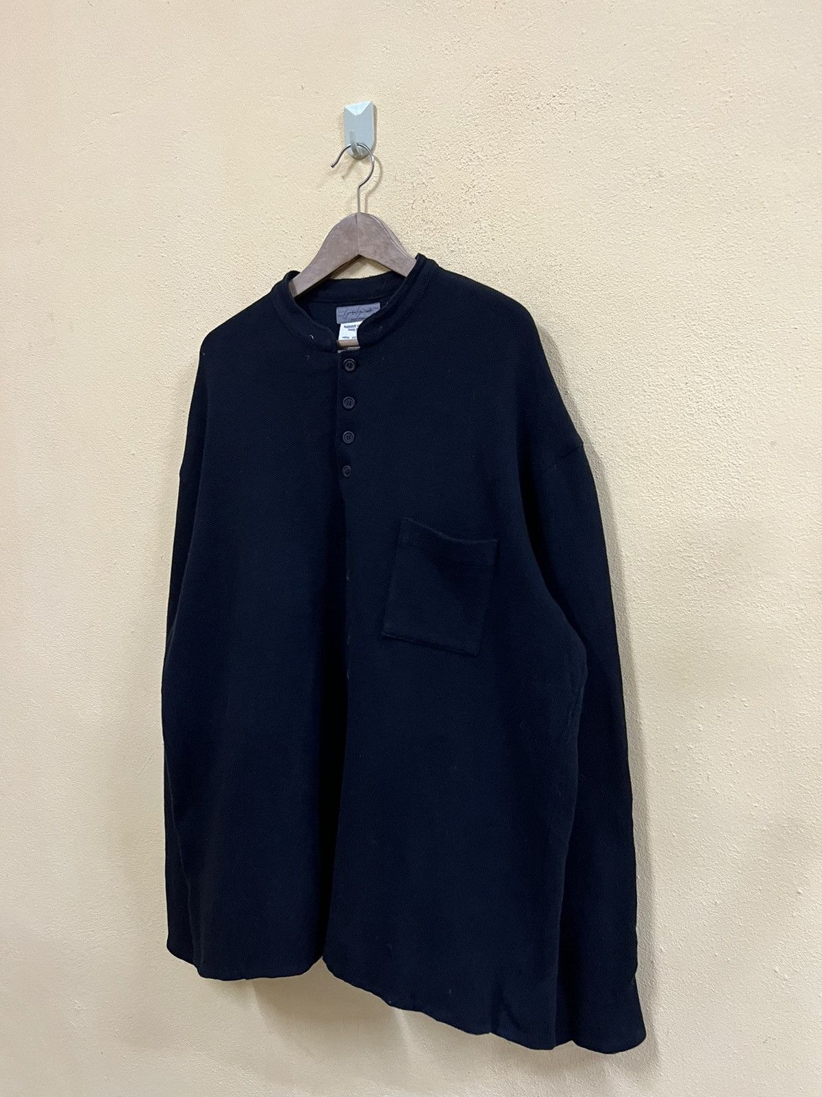 Designer × Yohji Yamamoto YOHJI YAMAMOTO LONG SLEEVED SHIRT Size US XL / EU 56 / 4 - 5 Thumbnail