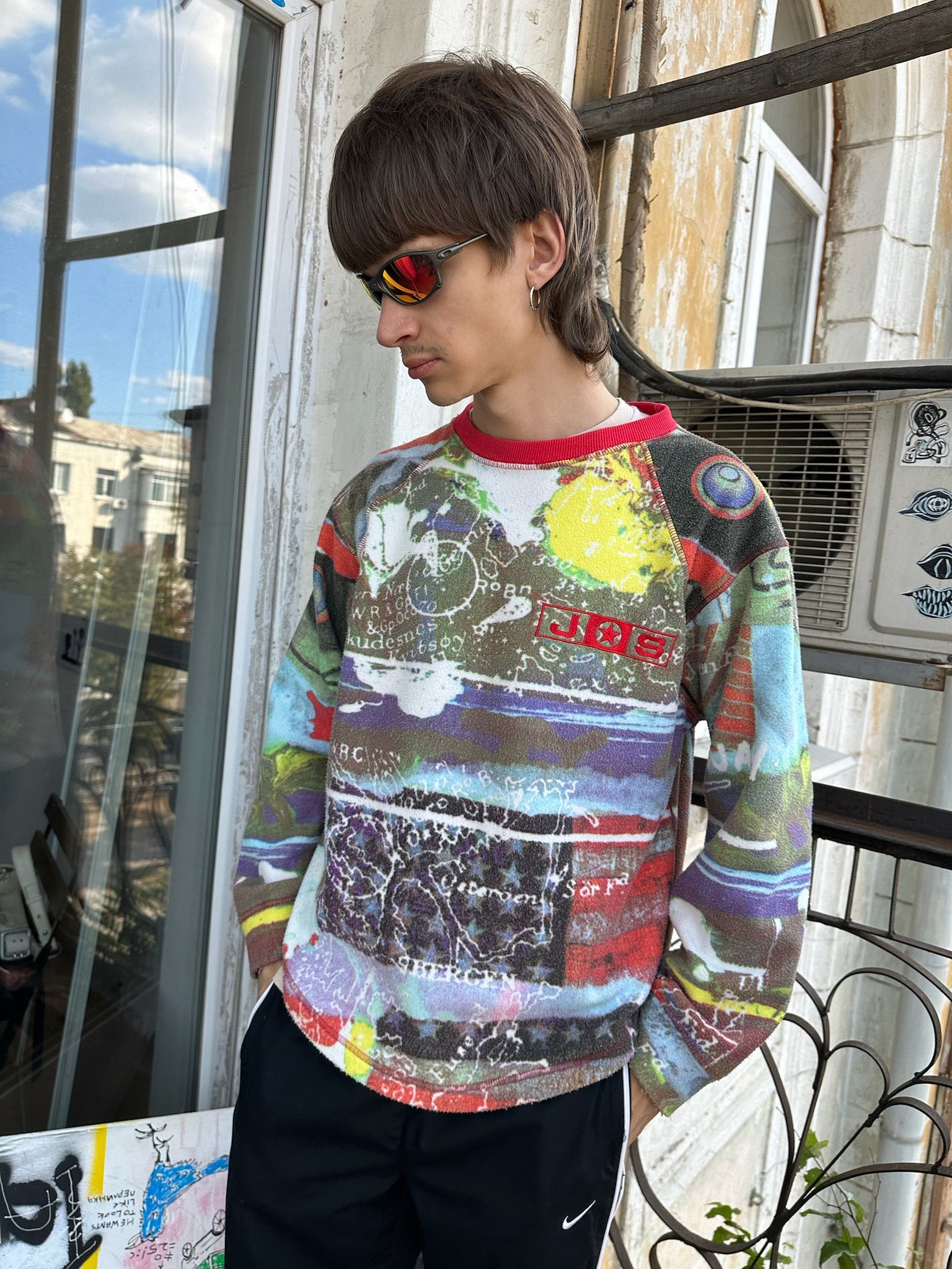 JET SET JET SET VINTAGE longsleeve acid psychedelic drugs lsd usa Size US M / EU 48-50 / 2 - 3 Thumbnail