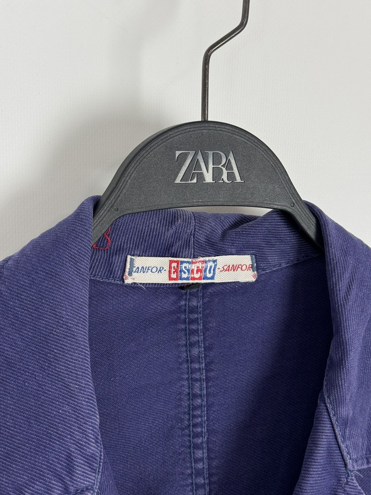 Vintage 1980’s Vintage Distressed ESCO Sanfor Repaired Work Jacket Size US M / EU 48-50 / 2 - 7 Thumbnail