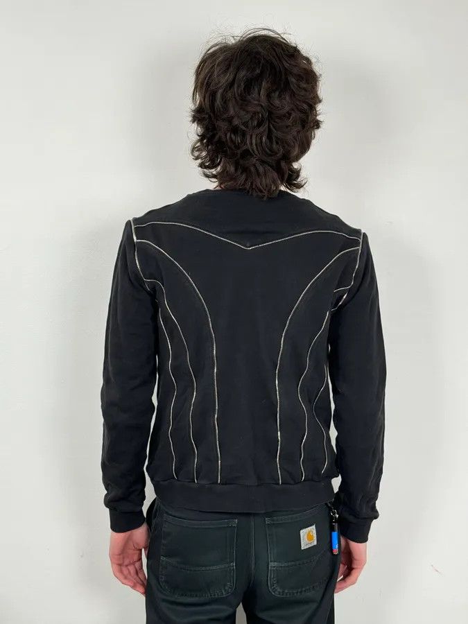 Saint Laurent Paris SS2015 Saint Laurent Black Multi Zip Sweater Size US S / EU 44-46 / 1 - 3 Thumbnail