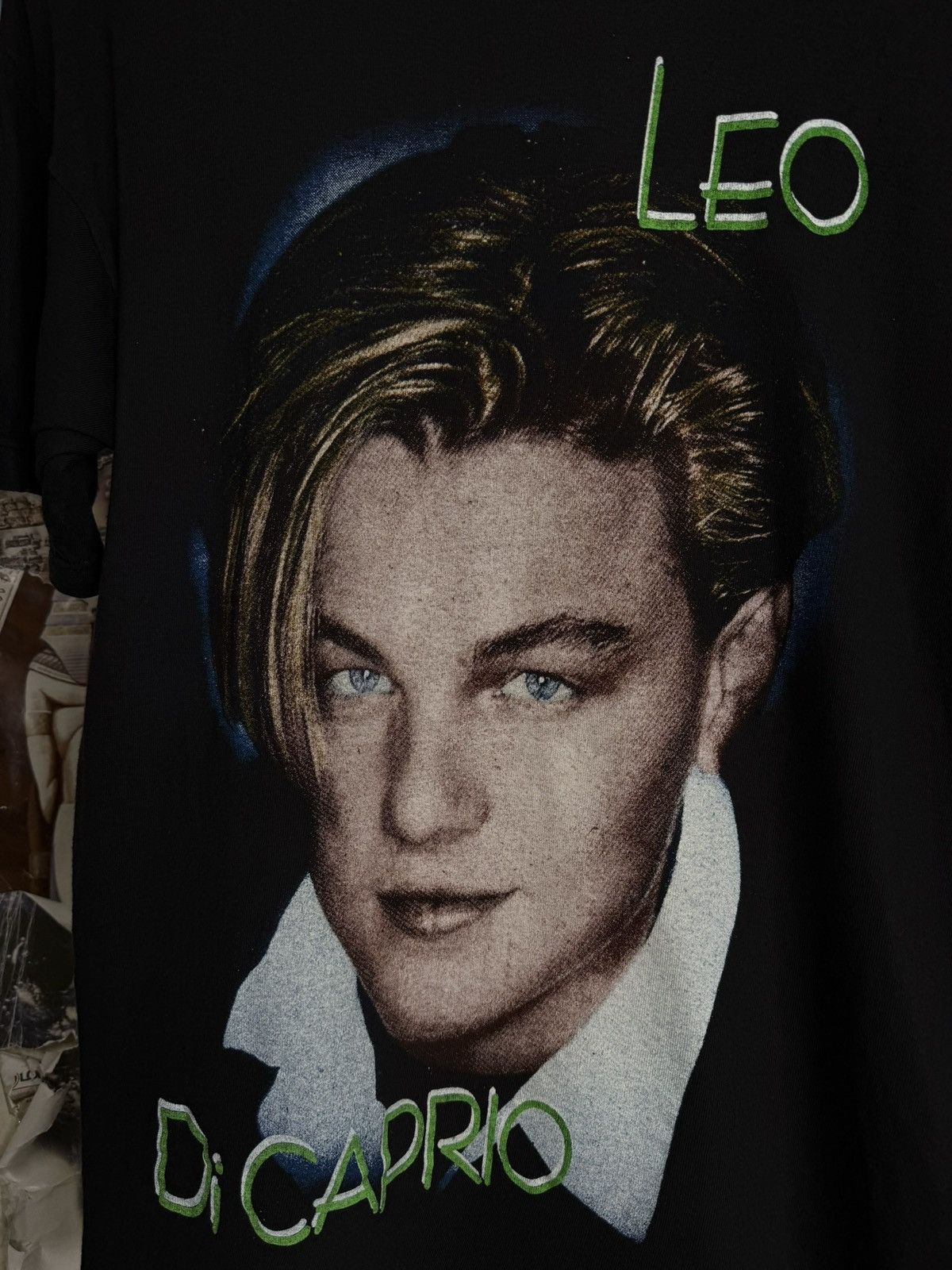 Other 90’s Vintage Leonardo DiCaprio Rap Tee Shirt Medium Size US M / EU 48-50 / 2 - 3 Thumbnail