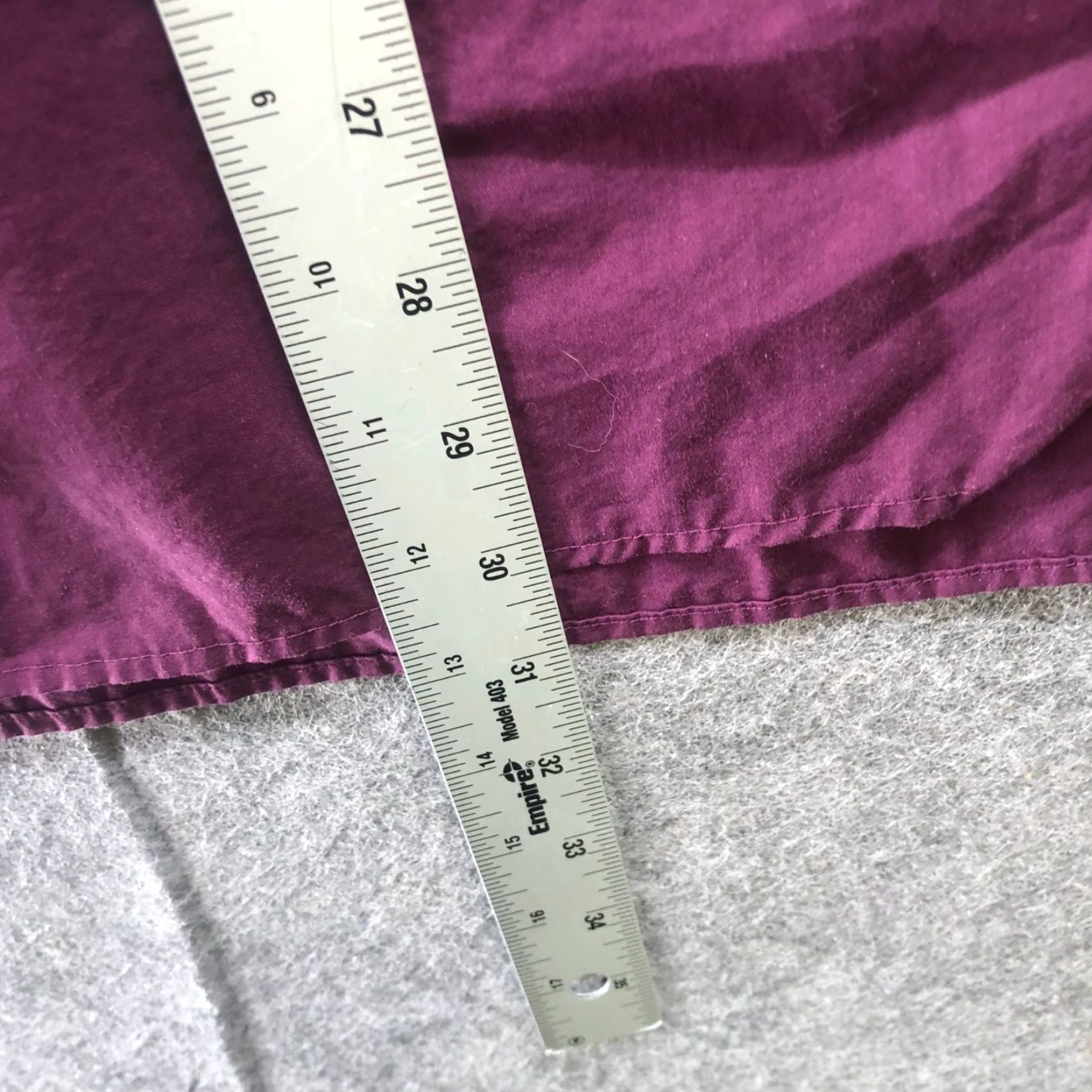 Uniqlo Uniqlo Button-Up Long Shirt Womens M Sleeveless Purple Oversized Relaxed Cotton Lyocell Subtle Button Up Casual Spring Summer Fall Winter Womens M Size M / US 6-8 / IT 42-44 - 8 Thumbnail