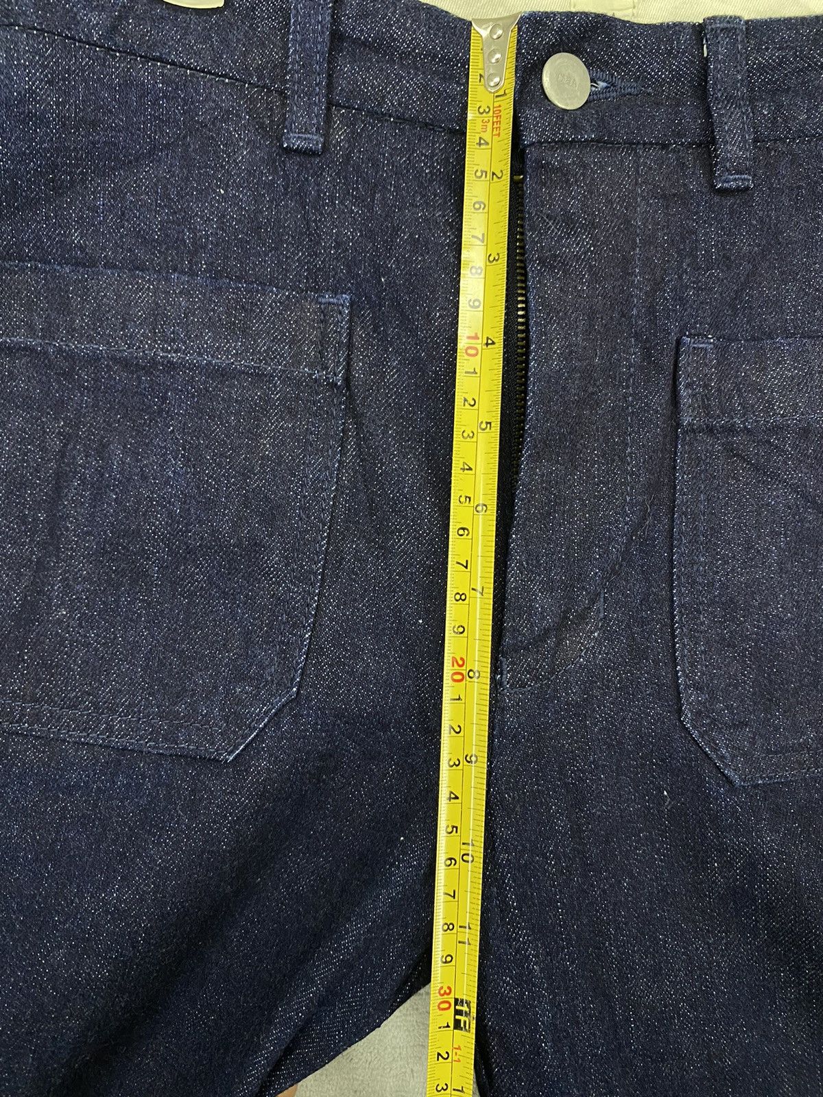 Vintage JAPANESE BRAND SEA BOOTCUT BLIE DENIM SELVEDGE Size US 26 / EU 42 - 14 Thumbnail