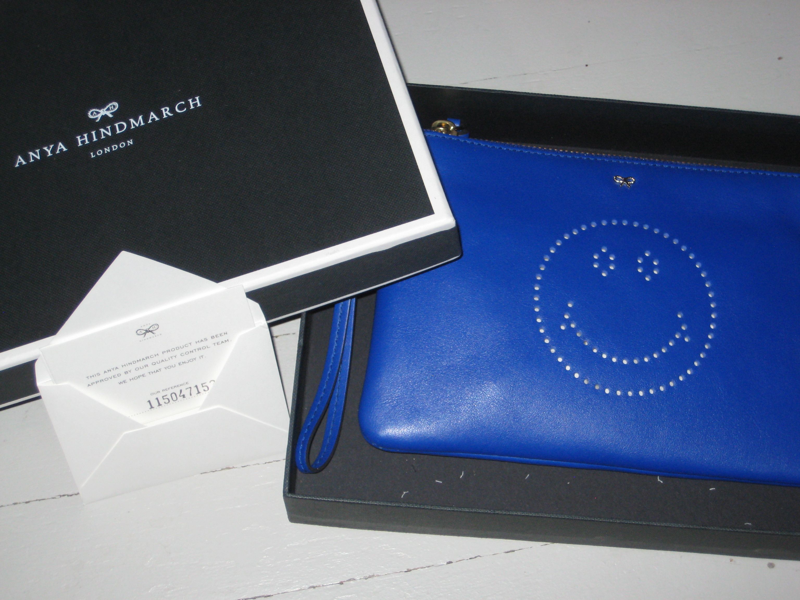 Anya Hindmarch Anya Hindmarch Smiley Leather Pouch Size ONE SIZE - 2 Thumbnail