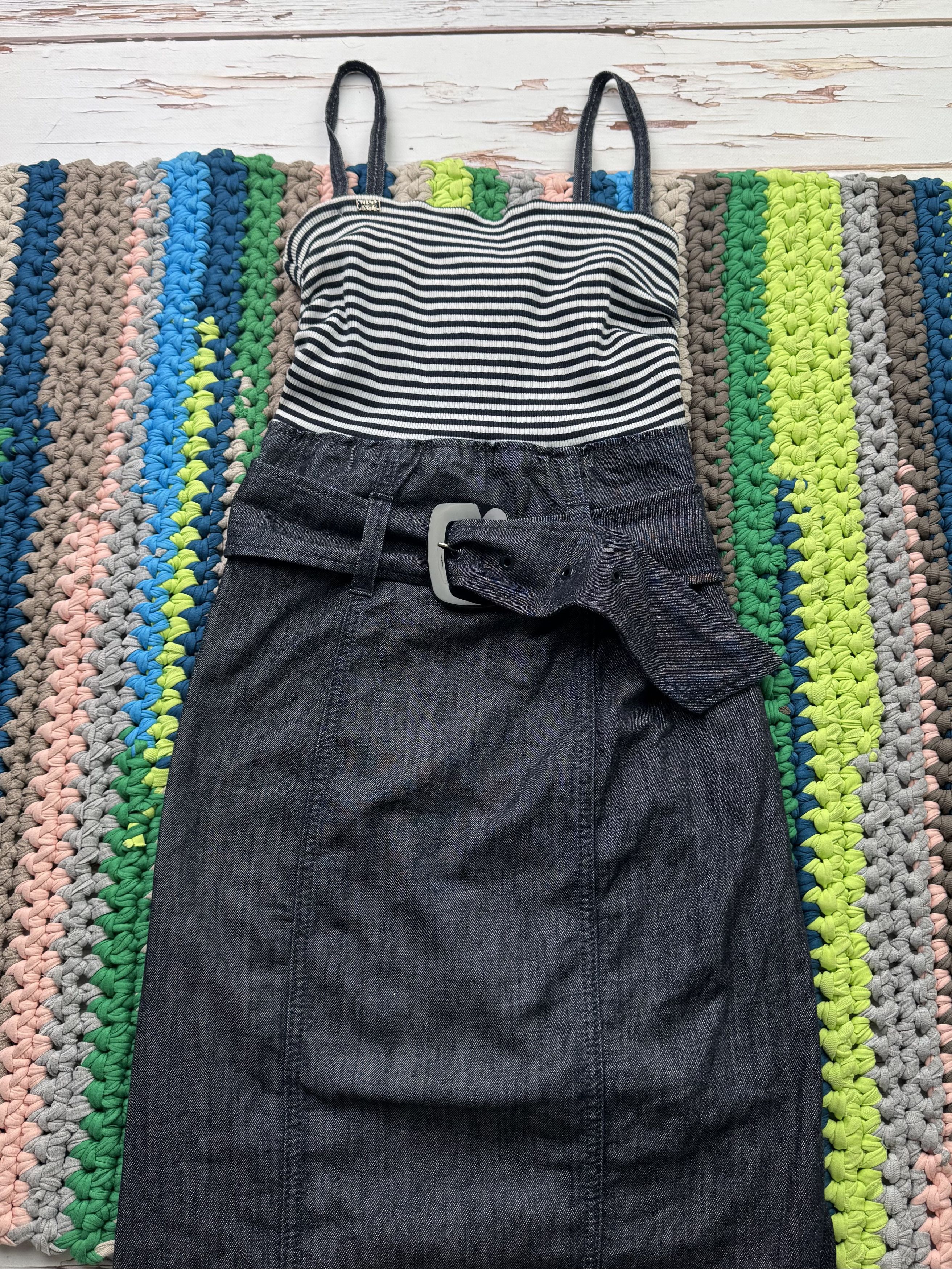 Miss Sixty Miss Sixty Vintage Dress With Belt (V150)(D10) Size S / US 4 / IT 40 - 2 Thumbnail