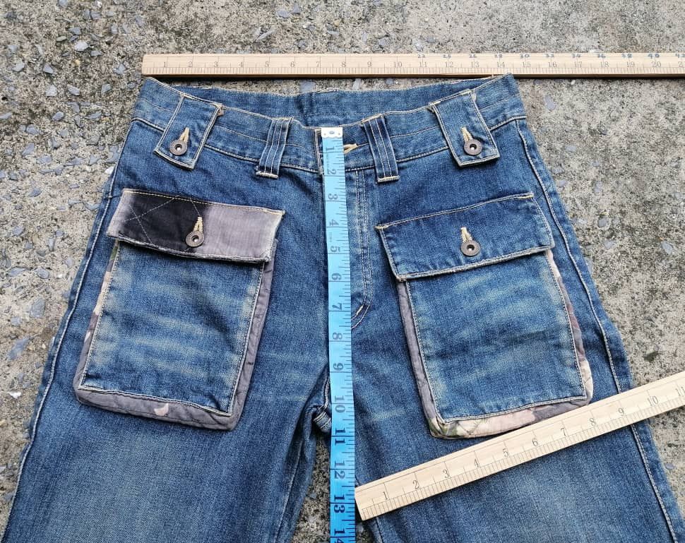Japanese Brand Japanese Brand Nice Design Front Pockets Denim Jeans Size 28" / US 6 / IT 42 - 3 Thumbnail