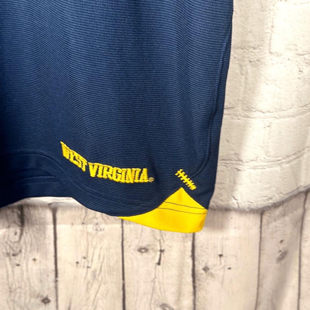 Nike Nike West Virginia Mountaineers Polo Shirt M Dri-Fit Football White Men Size US M / EU 48-50 / 2 - 4 Thumbnail