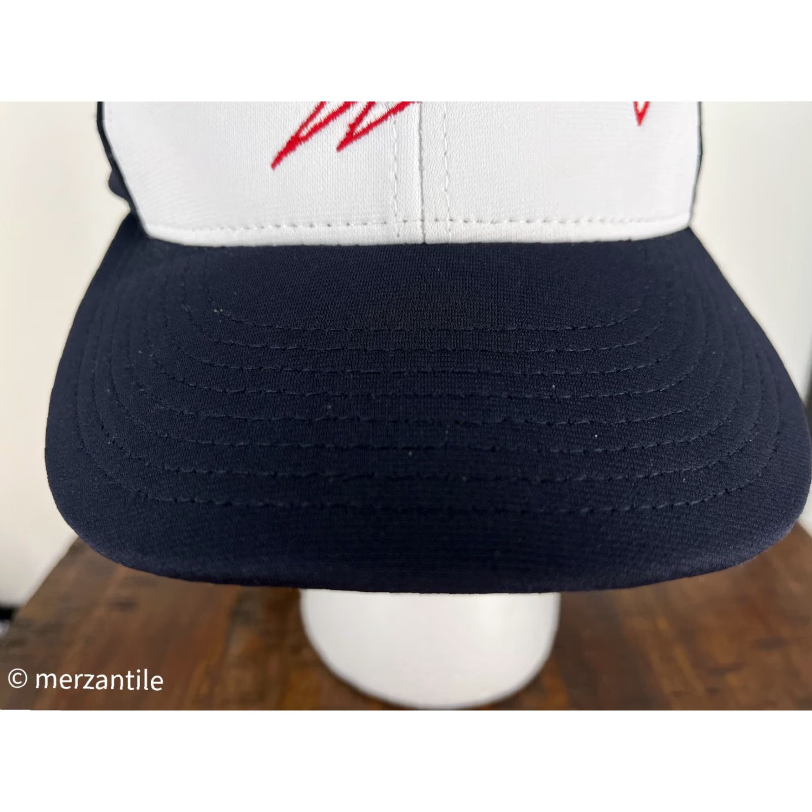 Vintage Raven Hat Cap Richardson Adjustable Adult Blue White Cotton Polyester One Size Baseball Cap Mens G Size ONE SIZE - 3 Thumbnail