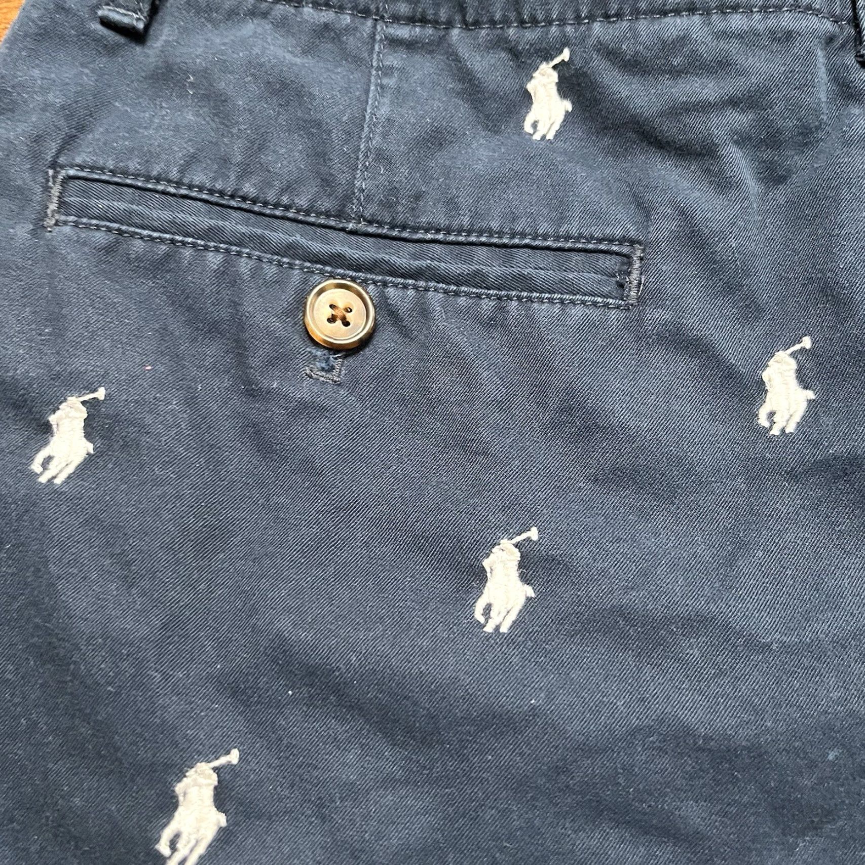 Polo Ralph Lauren Polo Ralph Lauren Women’s Shorts All Over Pony Navy Blue Chino Size 2 AOP Women Casual Activewear Travel Golf Preppy Cotton Knit Boys? Size 26" / US 2 / IT 38 - 6 Thumbnail