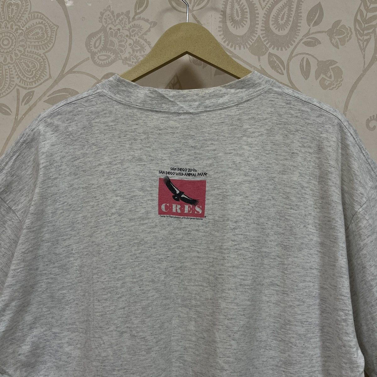 All Sport Rare Vintage 1990s San Diego Zoo Animal Park TShirt Size US L / EU 52-54 / 3 - 23 Thumbnail