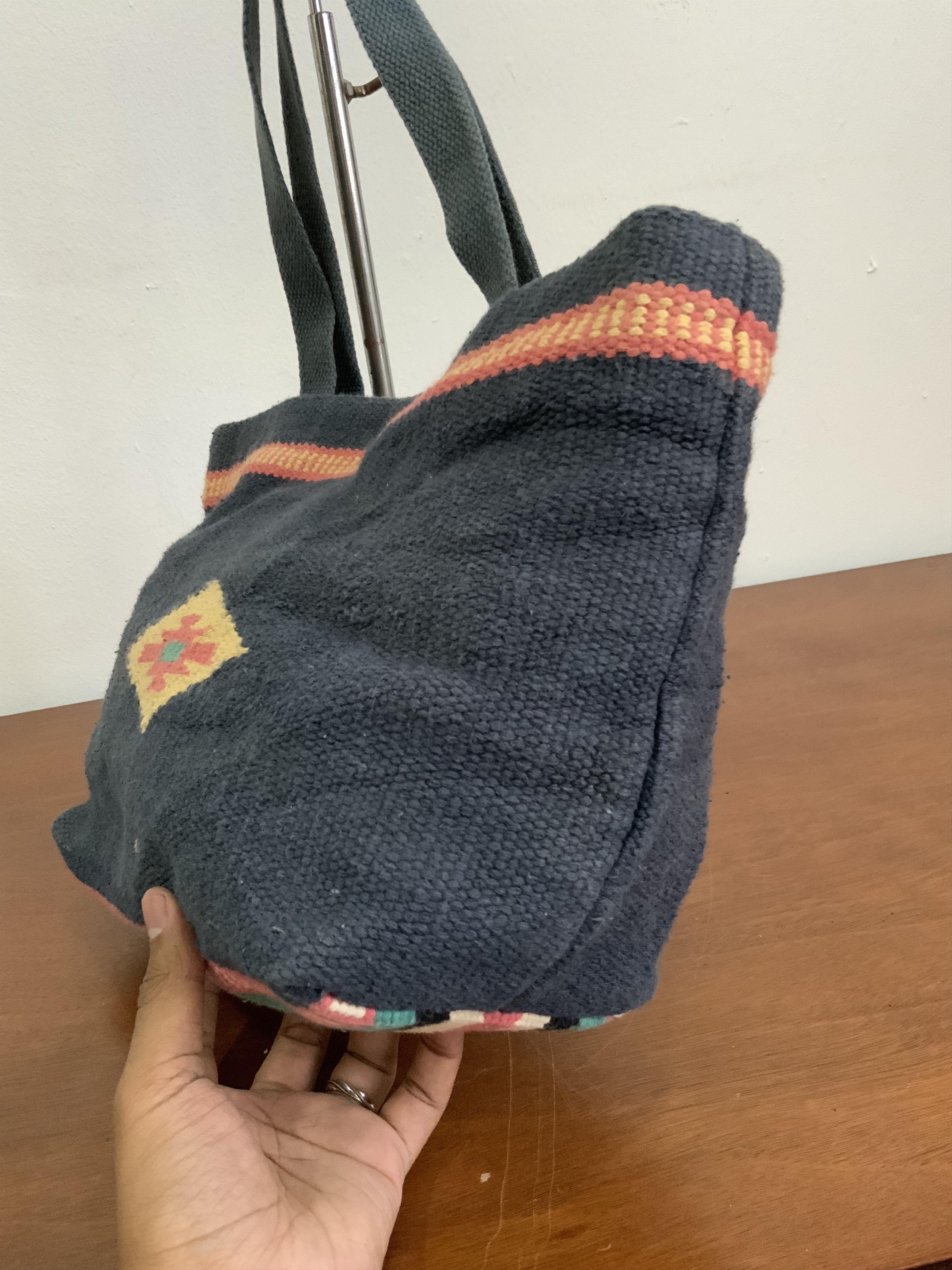 Native Indigo Najavo Native Tote Bag Size ONE SIZE - 10 Thumbnail