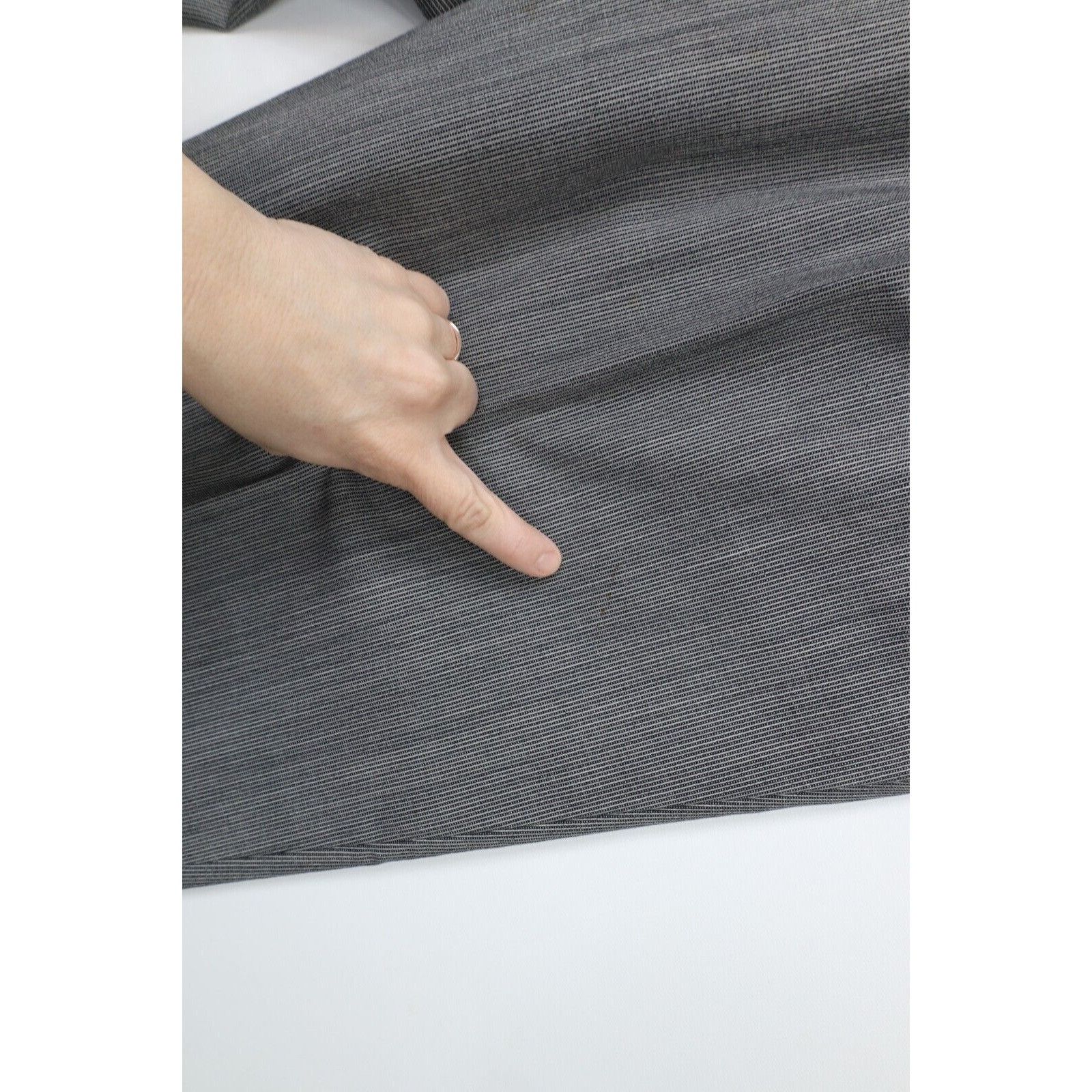 Hugo Boss × Vintage Vintage 90s Hugo Boss 2 Piece Wool Stretch Wedding SuitSuit Size 46R - 15 Thumbnail