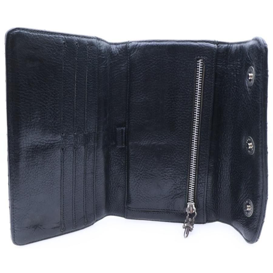 Chrome Hearts Chrome Hearts WAVE4 cross Ch plus Leather Wallet Size ONE SIZE - 6 Thumbnail