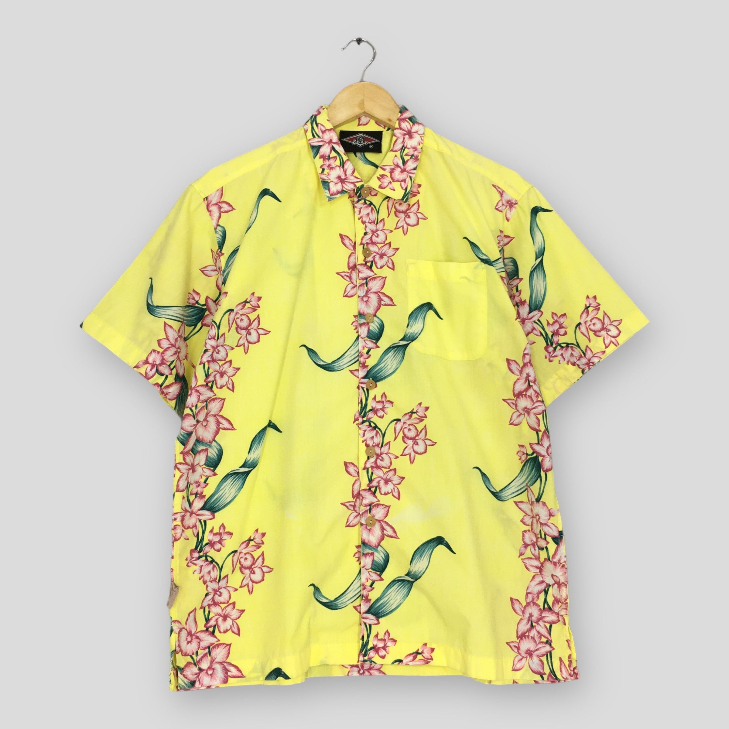 Other Vintage Bear Surfboards Hawaiian Aloha Tropical Shirt Large Size US L / EU 52-54 / 3 - 1 Thumbnail