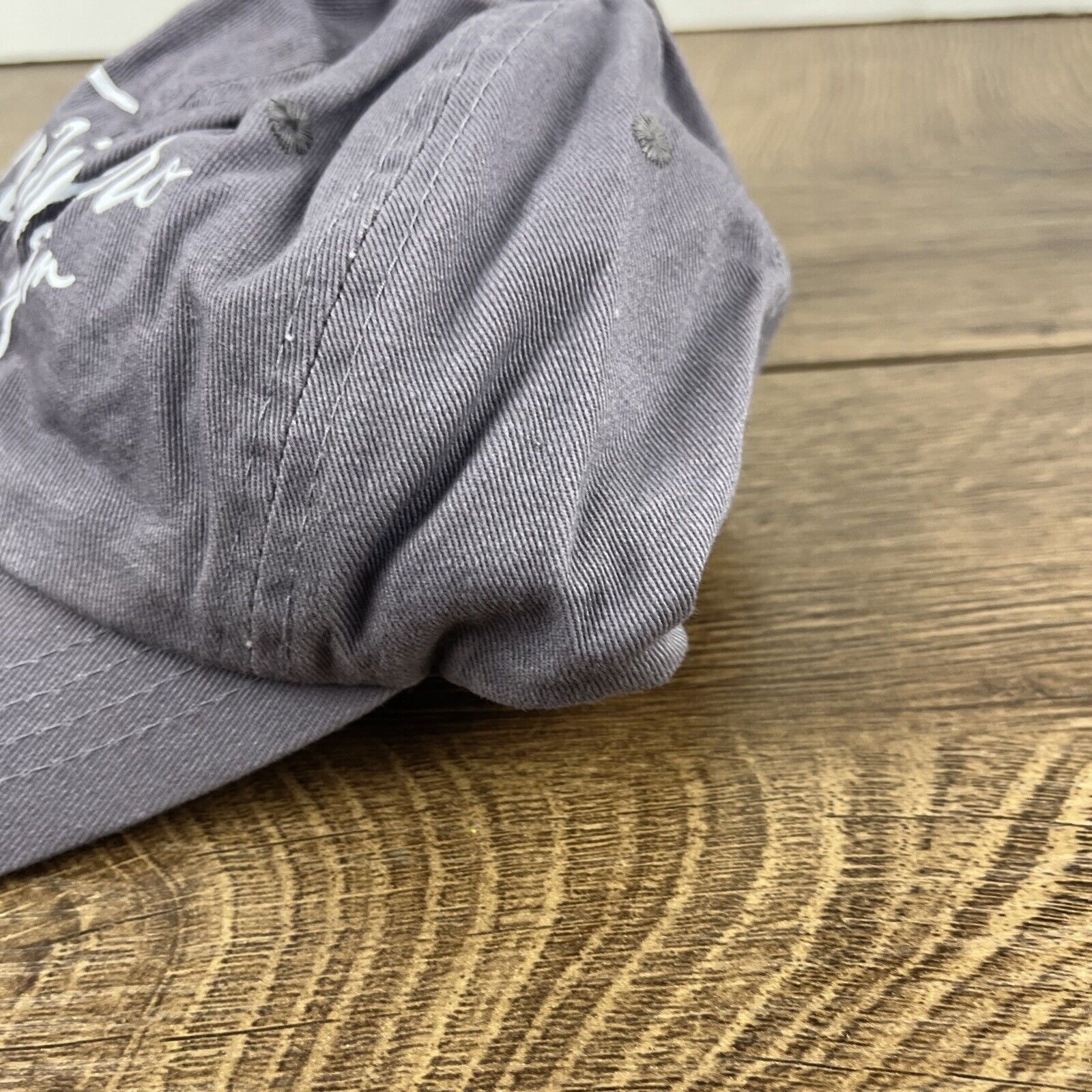 Other Junipero Jin Hat Gray Hat Adjustable Adult Size Hat Gray Cap Size ONE SIZE - 8 Thumbnail